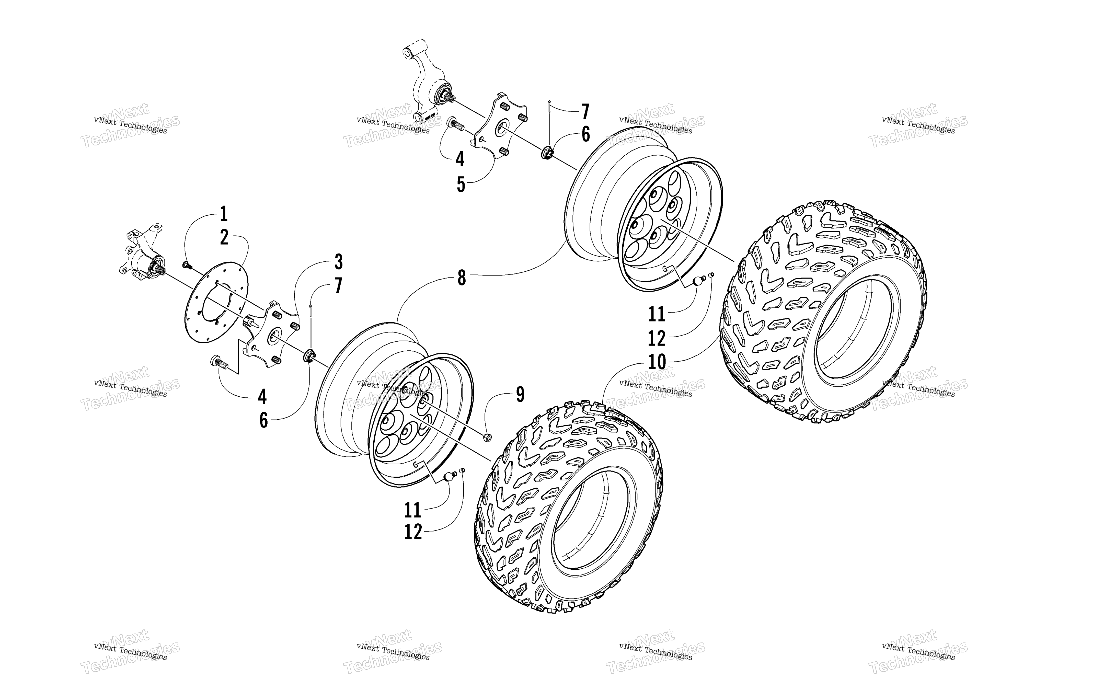 Колесо And Tire Assembly