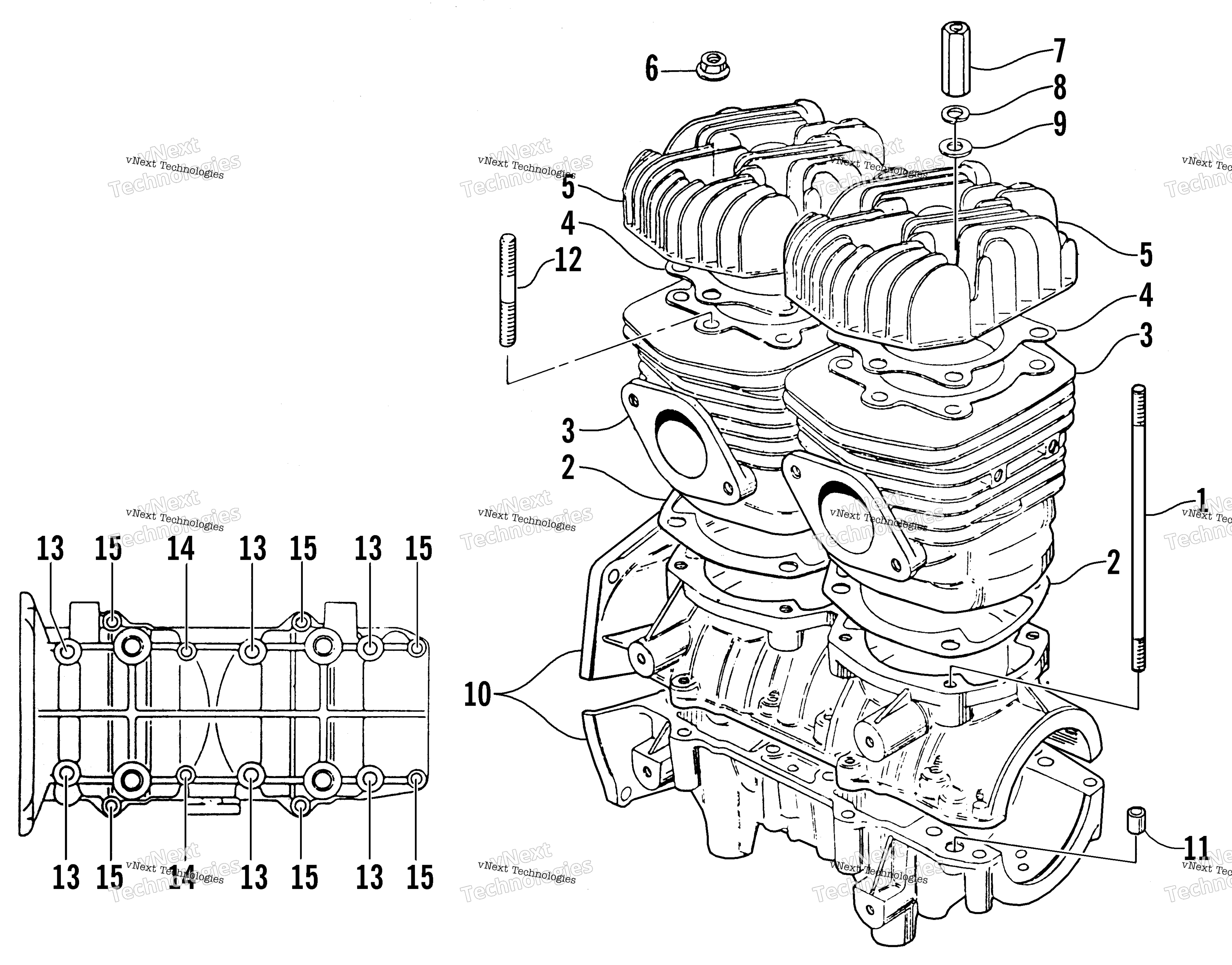 Картер And Cylinder