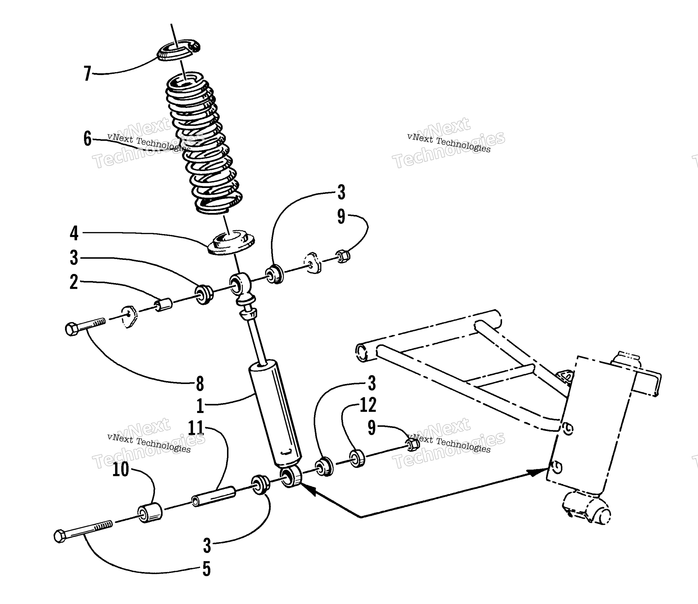 Амортизатор Absorber Assembly