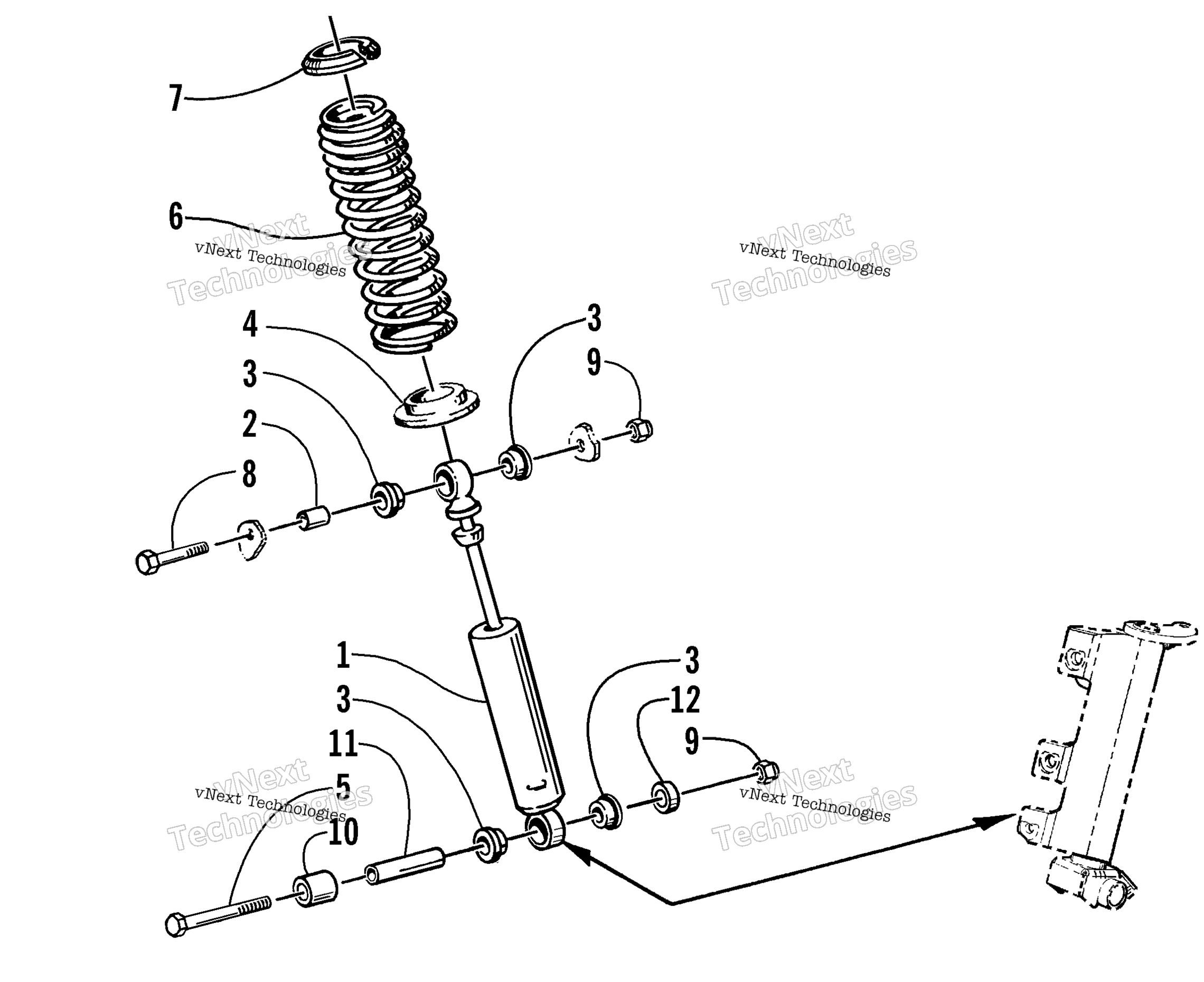 Амортизатор Absorber Assembly