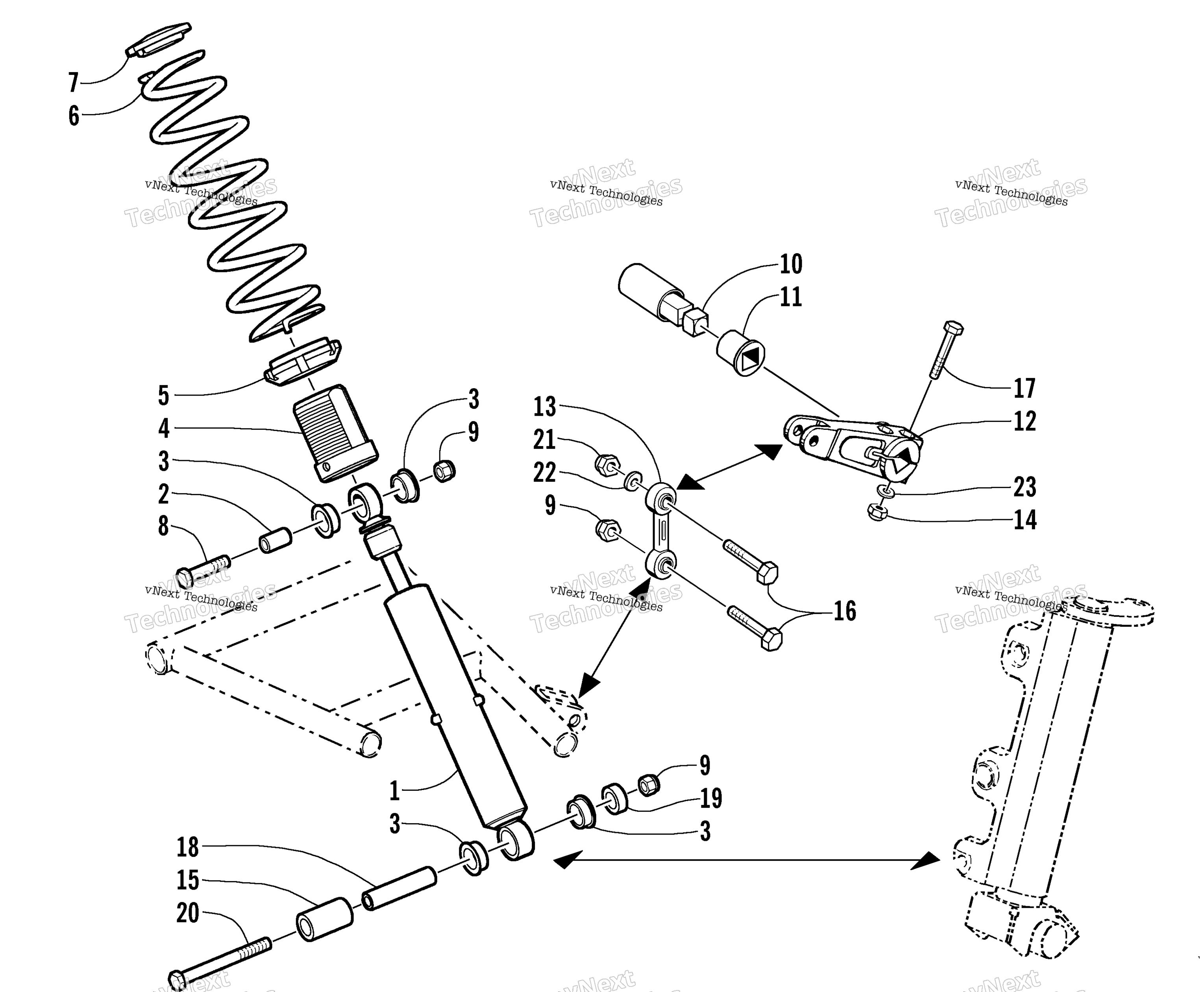 Амортизатор Absorber And Sway Bar Assembly