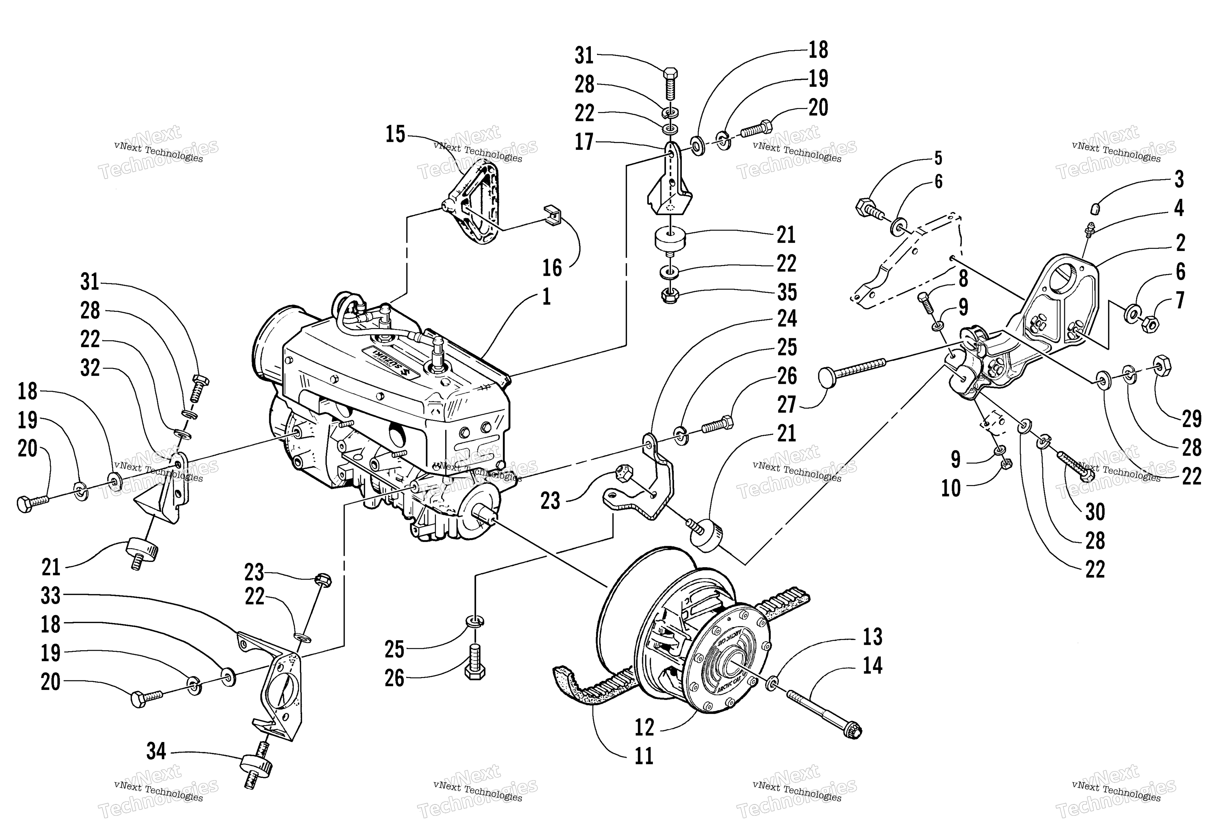 Двигатель And Related Parts