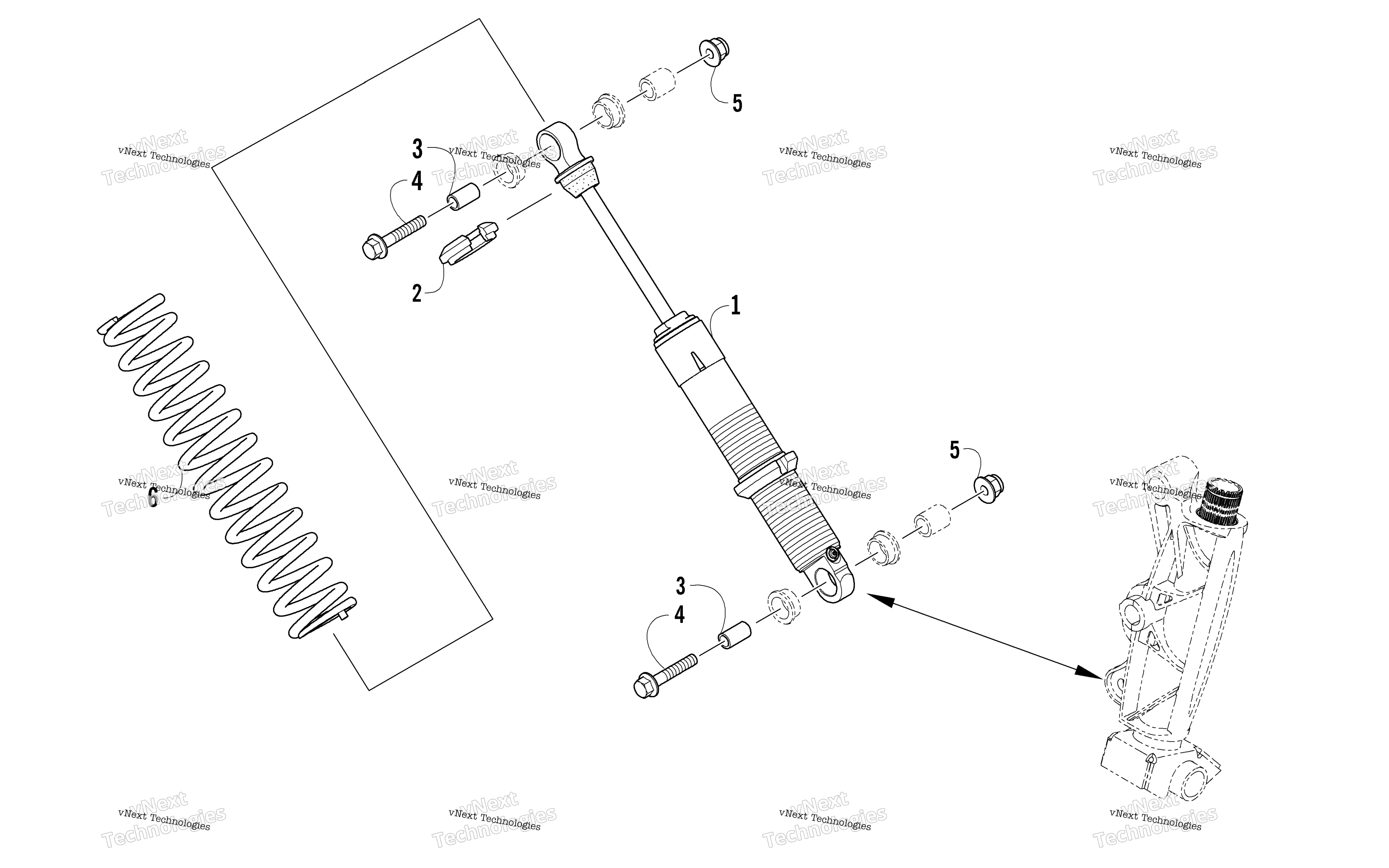 Амортизатор Absorber Assembly