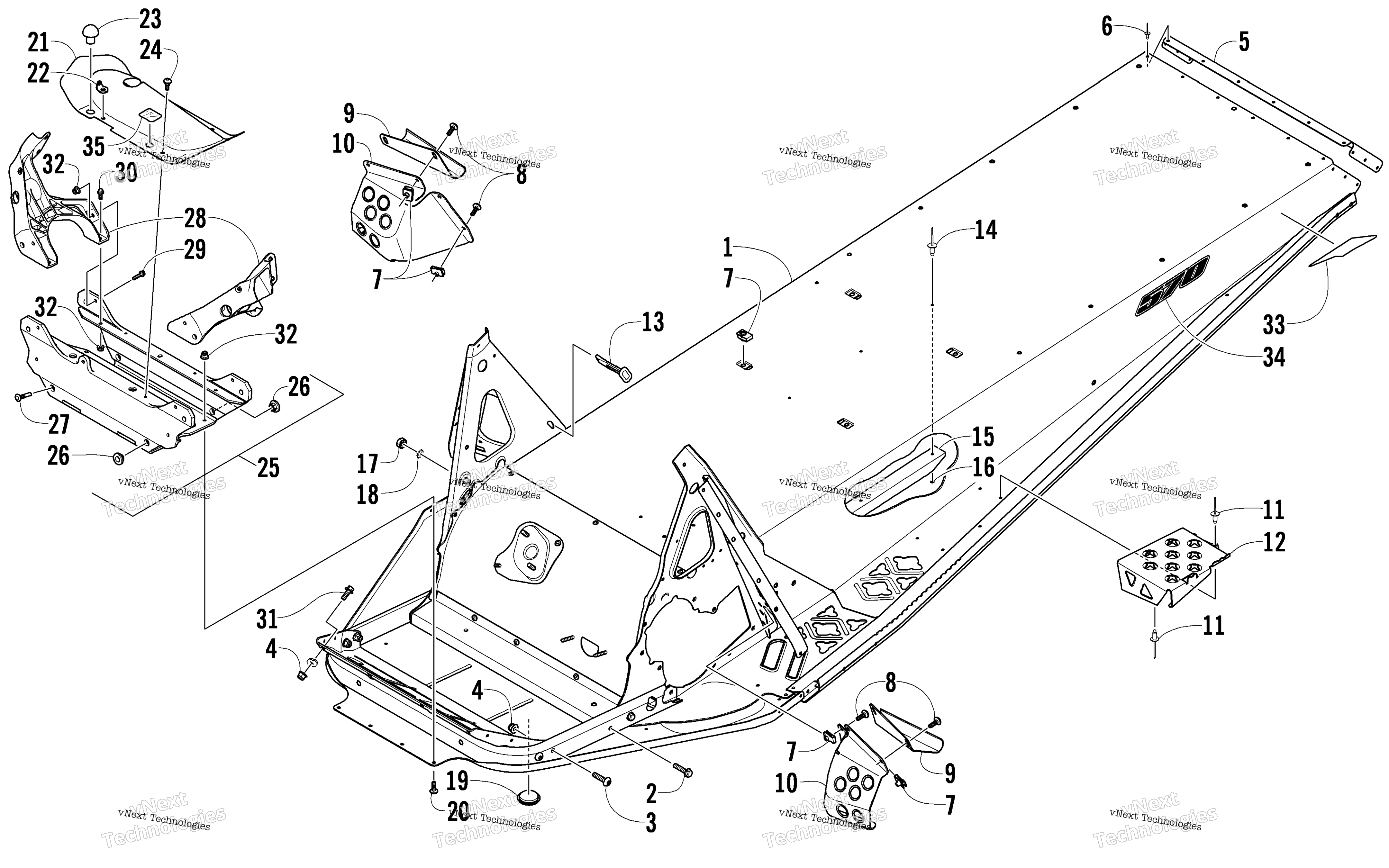 Шасси Assembly