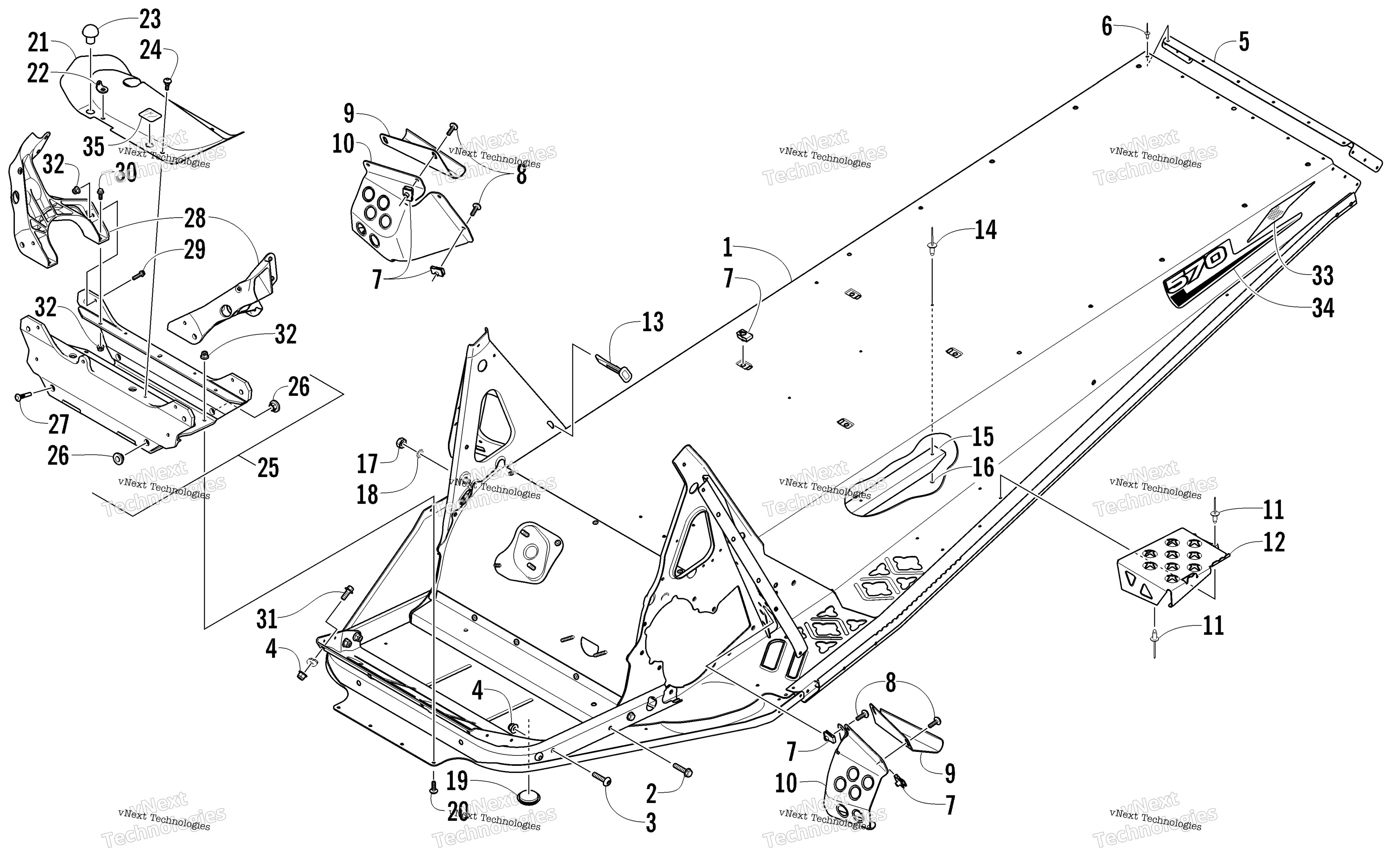 Шасси Assembly
