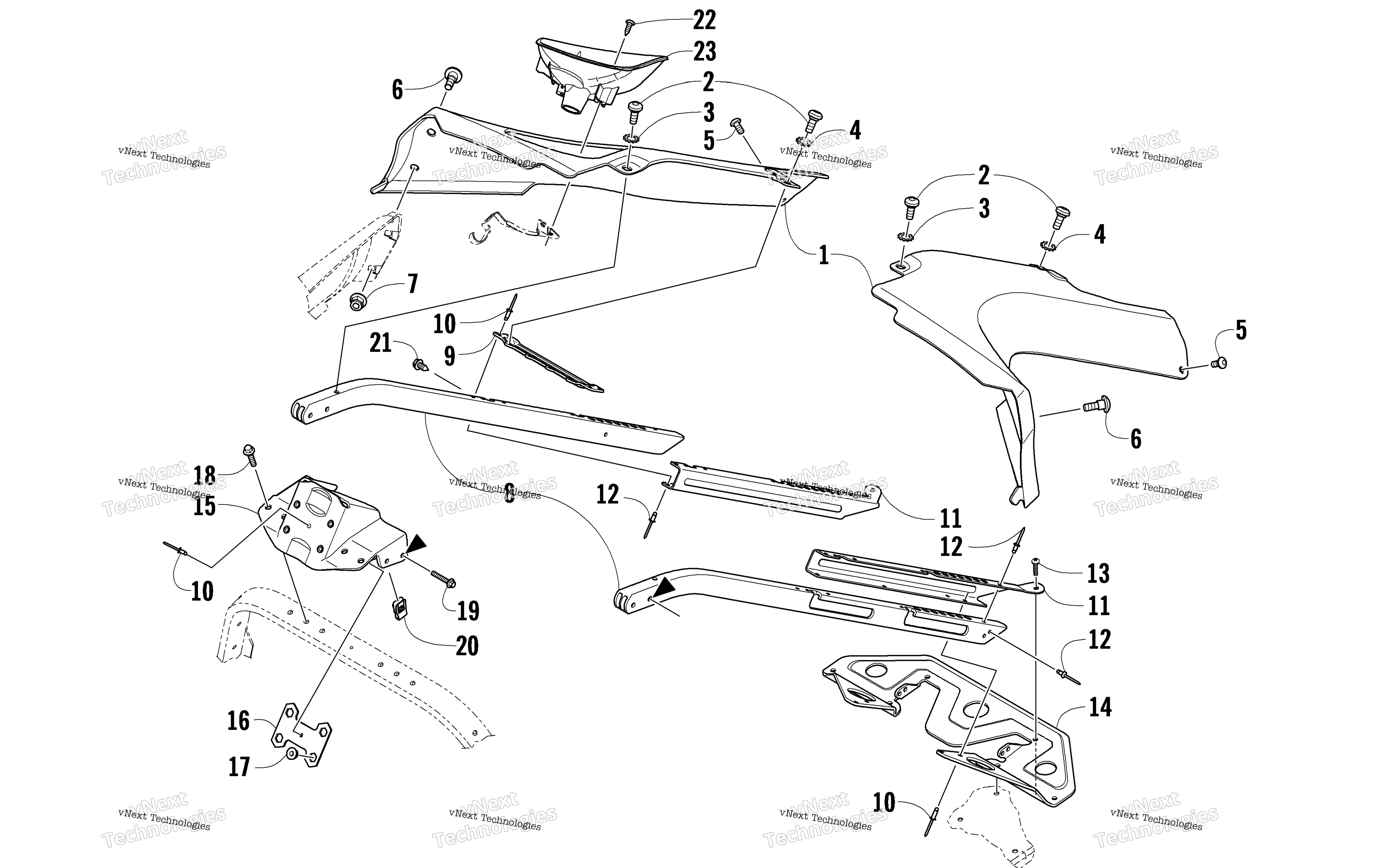 Сиденье Support Assembly