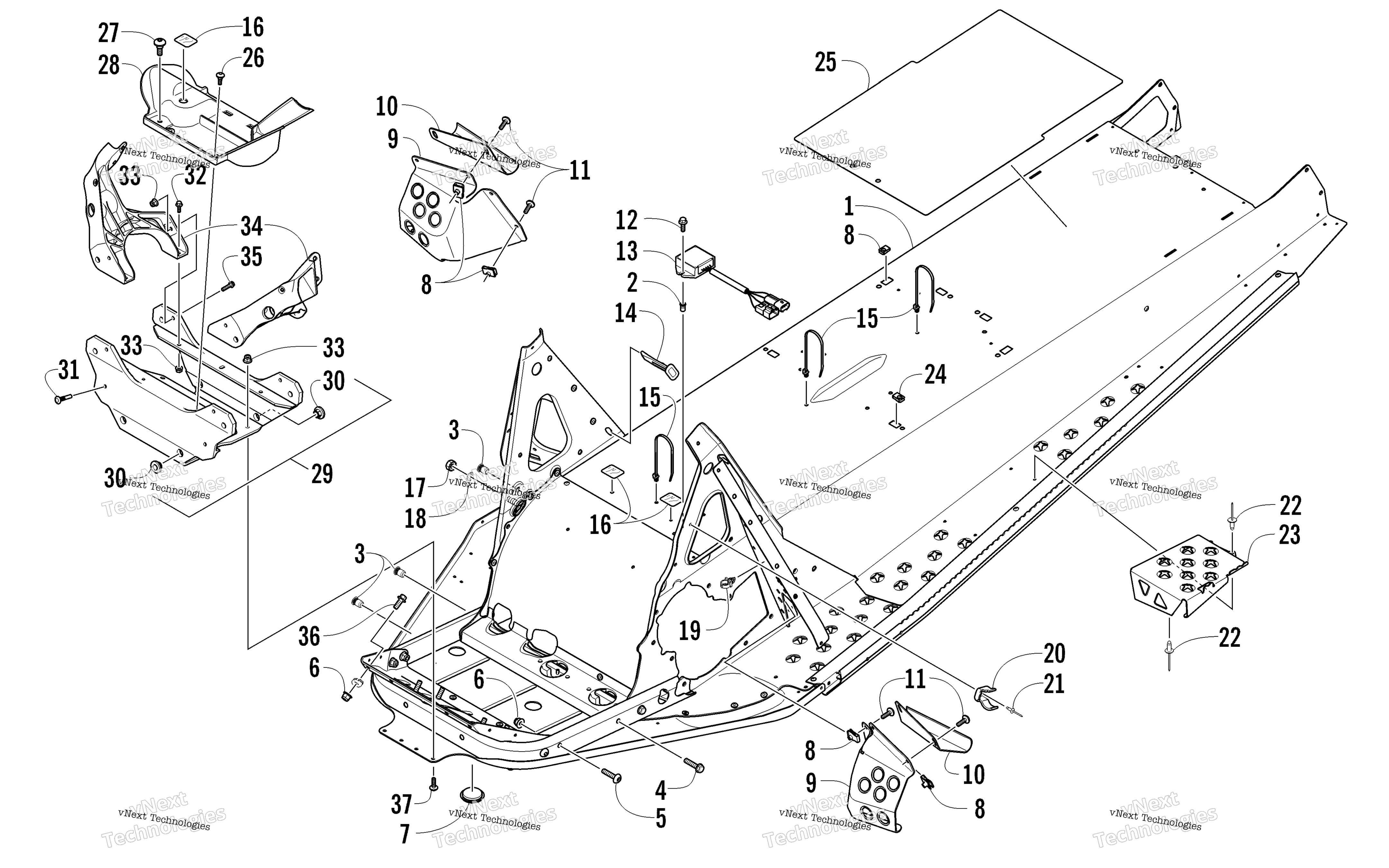 Шасси Assembly