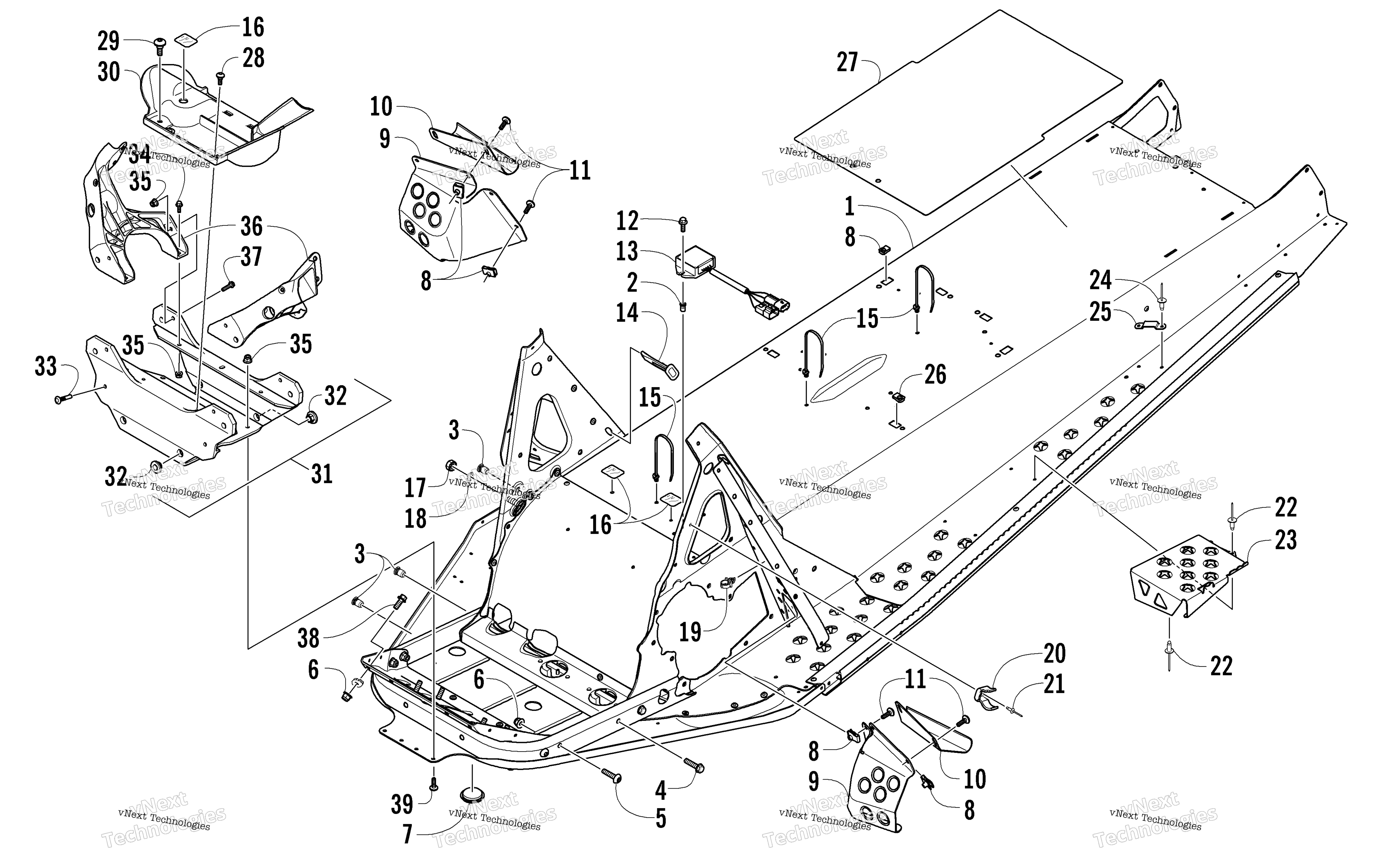 Шасси Assembly