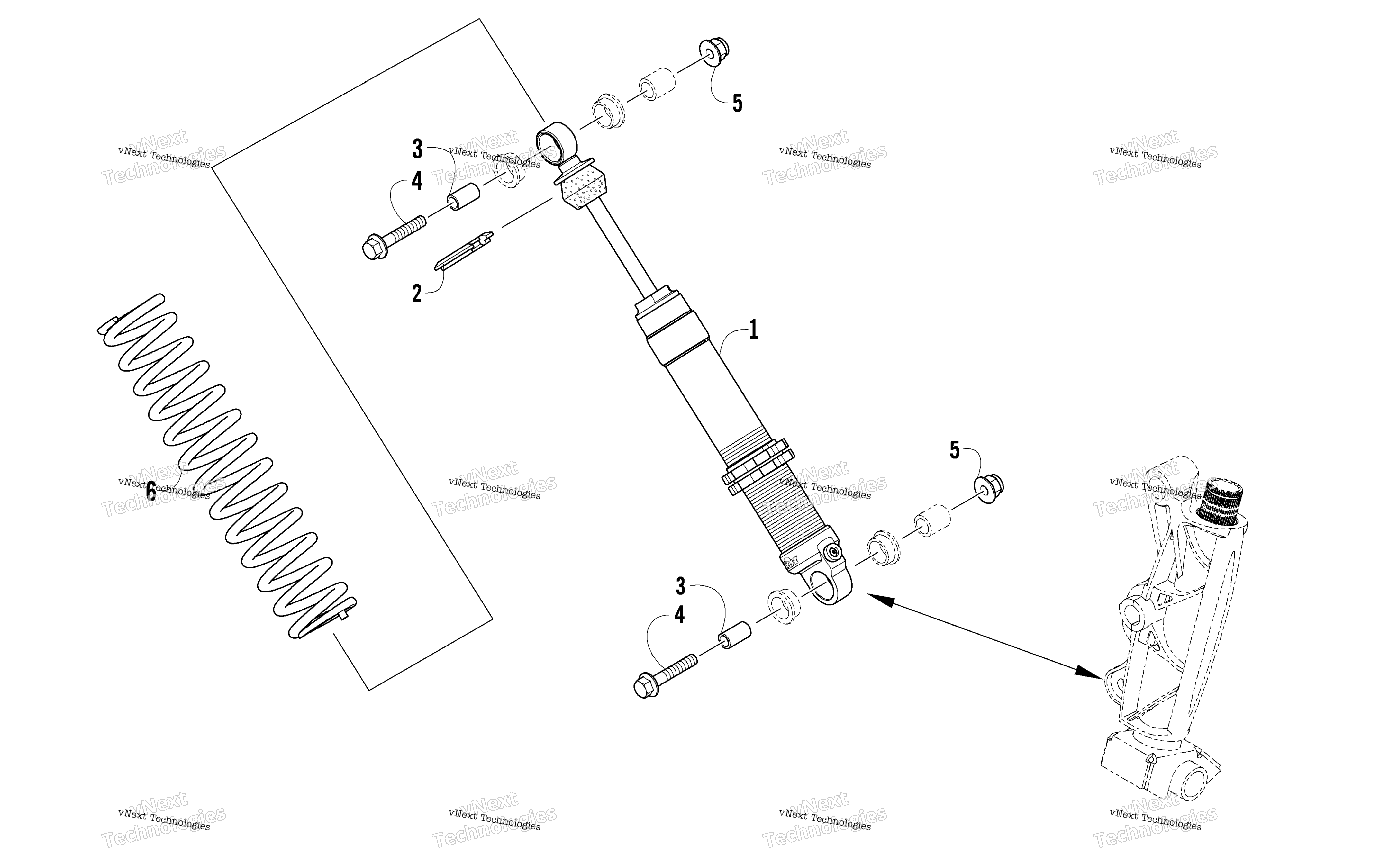 Амортизатор Absorber Assembly