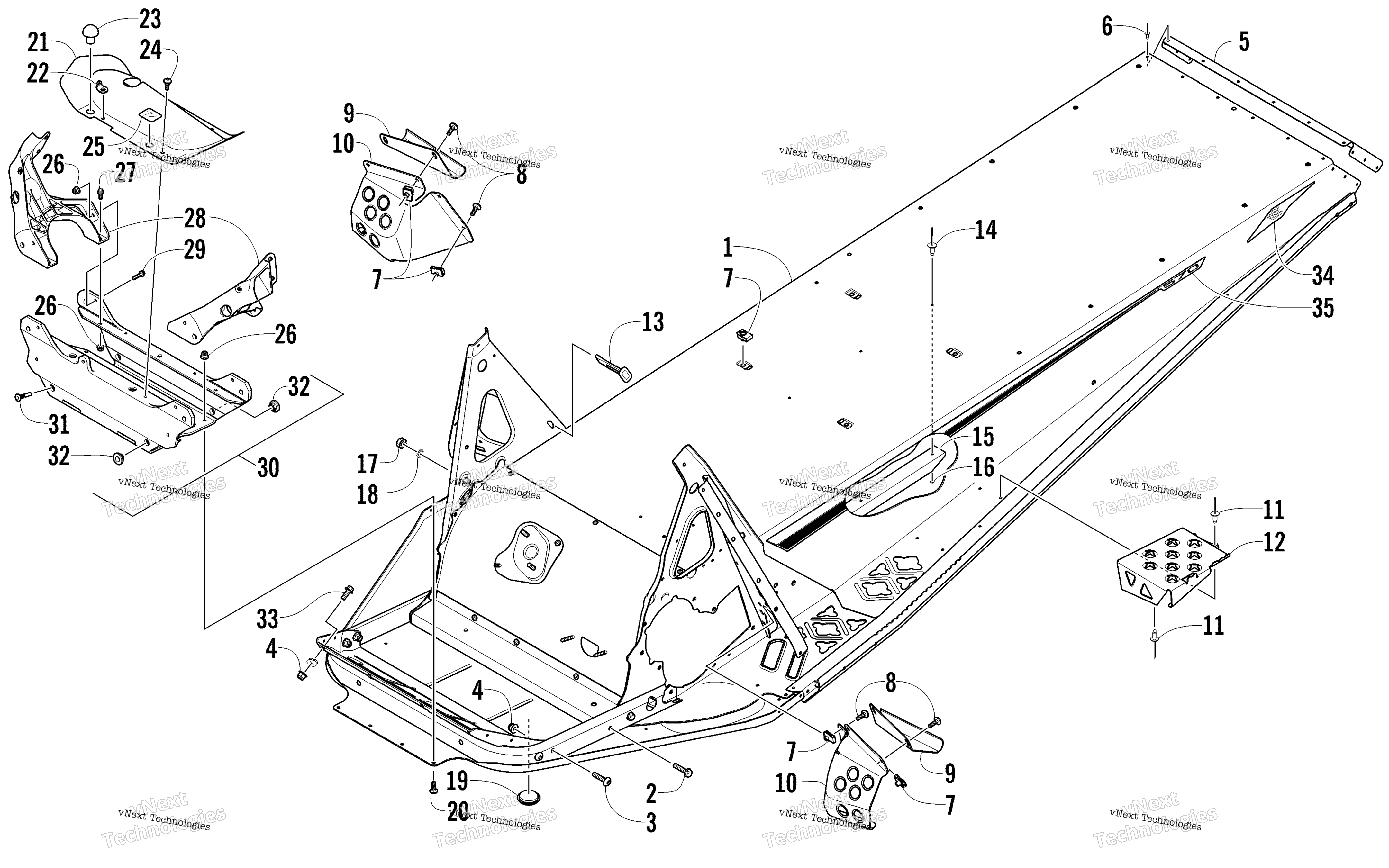 Шасси Assembly