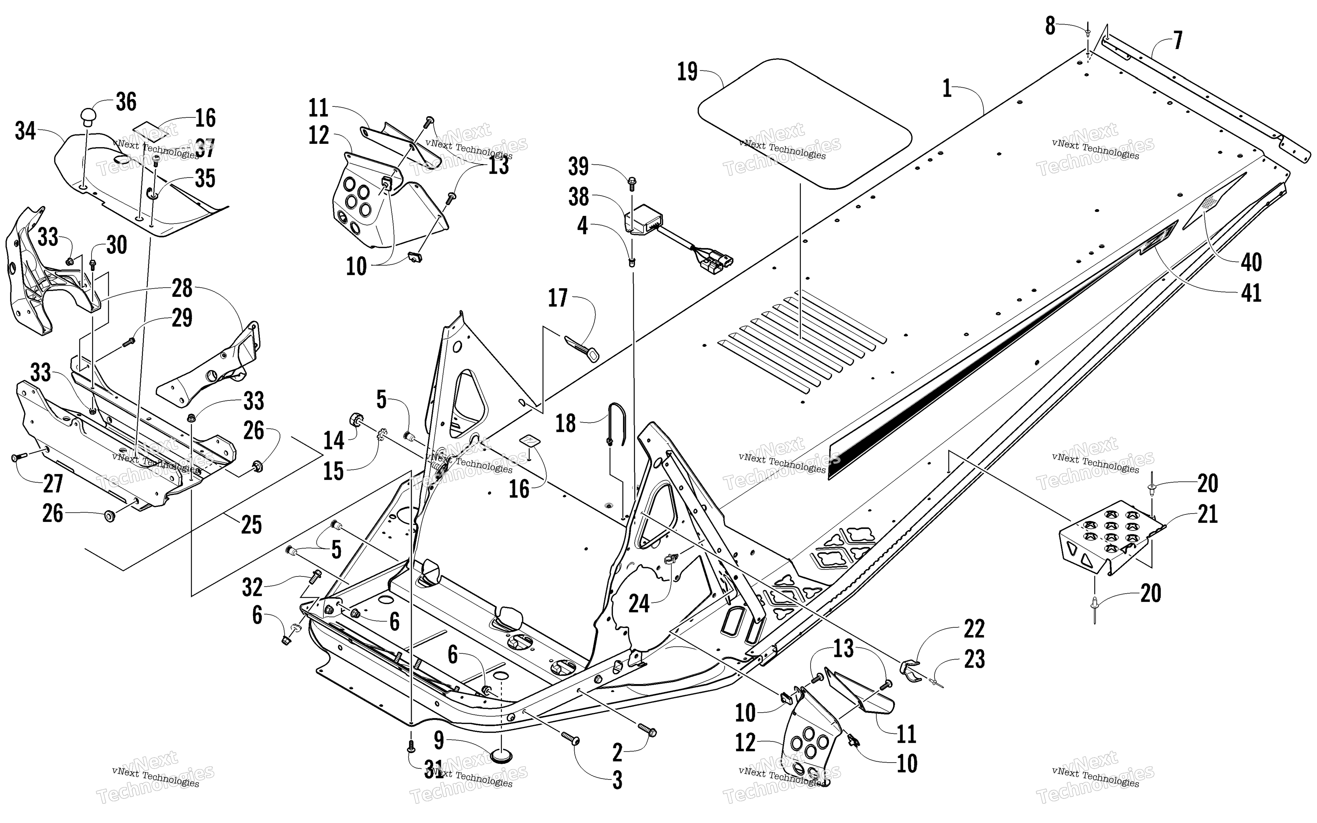 Шасси Assembly