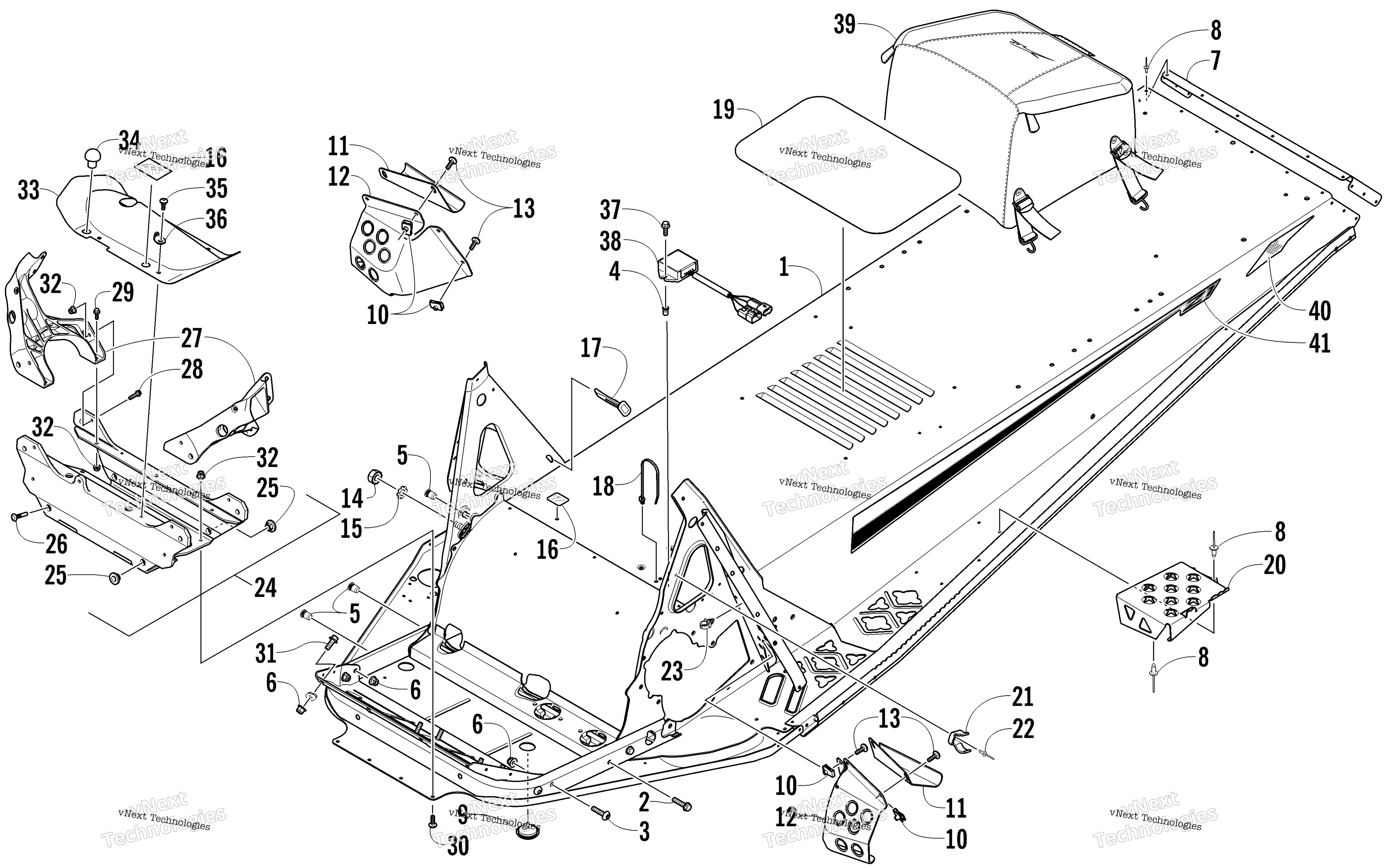 Шасси Assembly