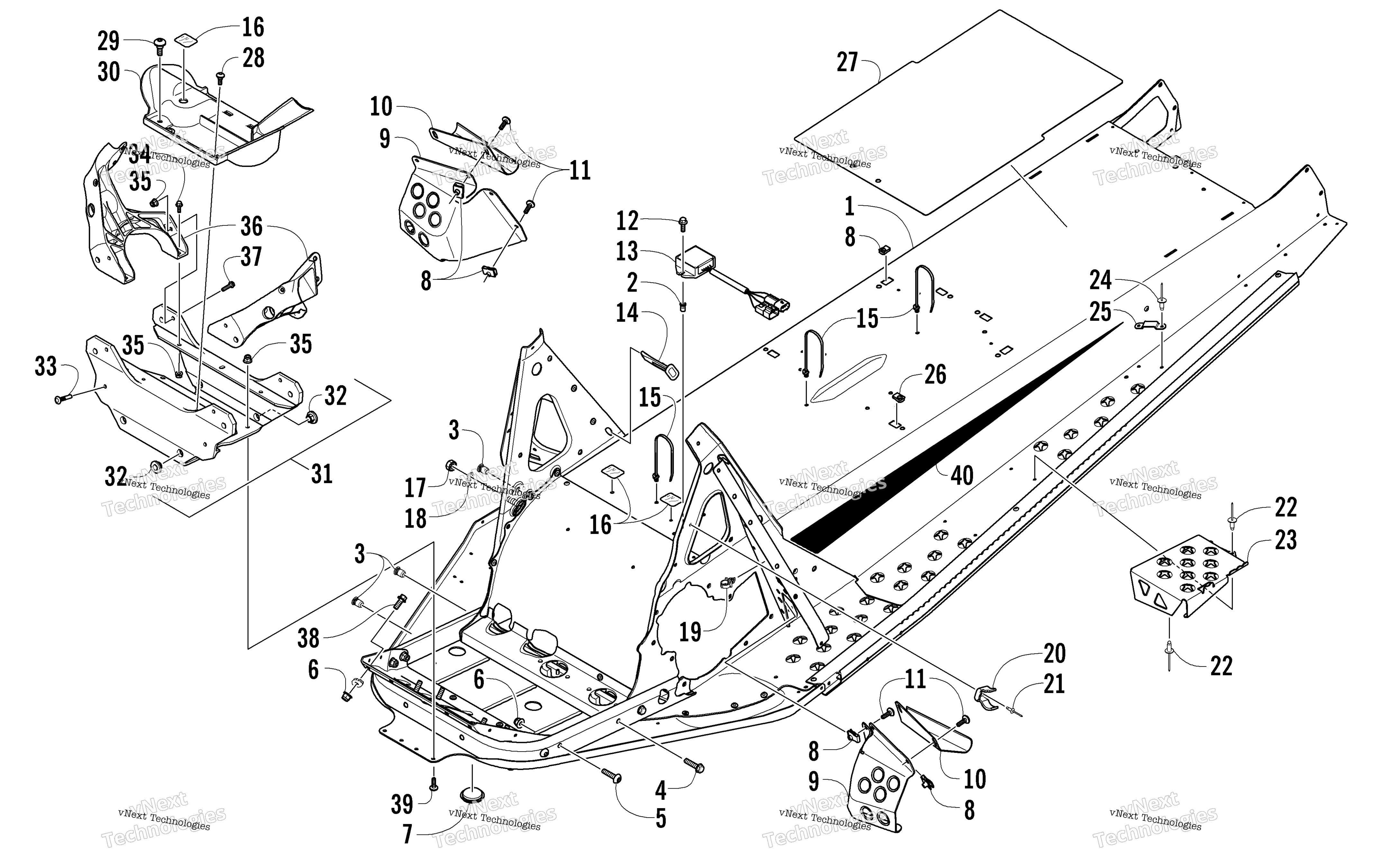 Шасси Assembly