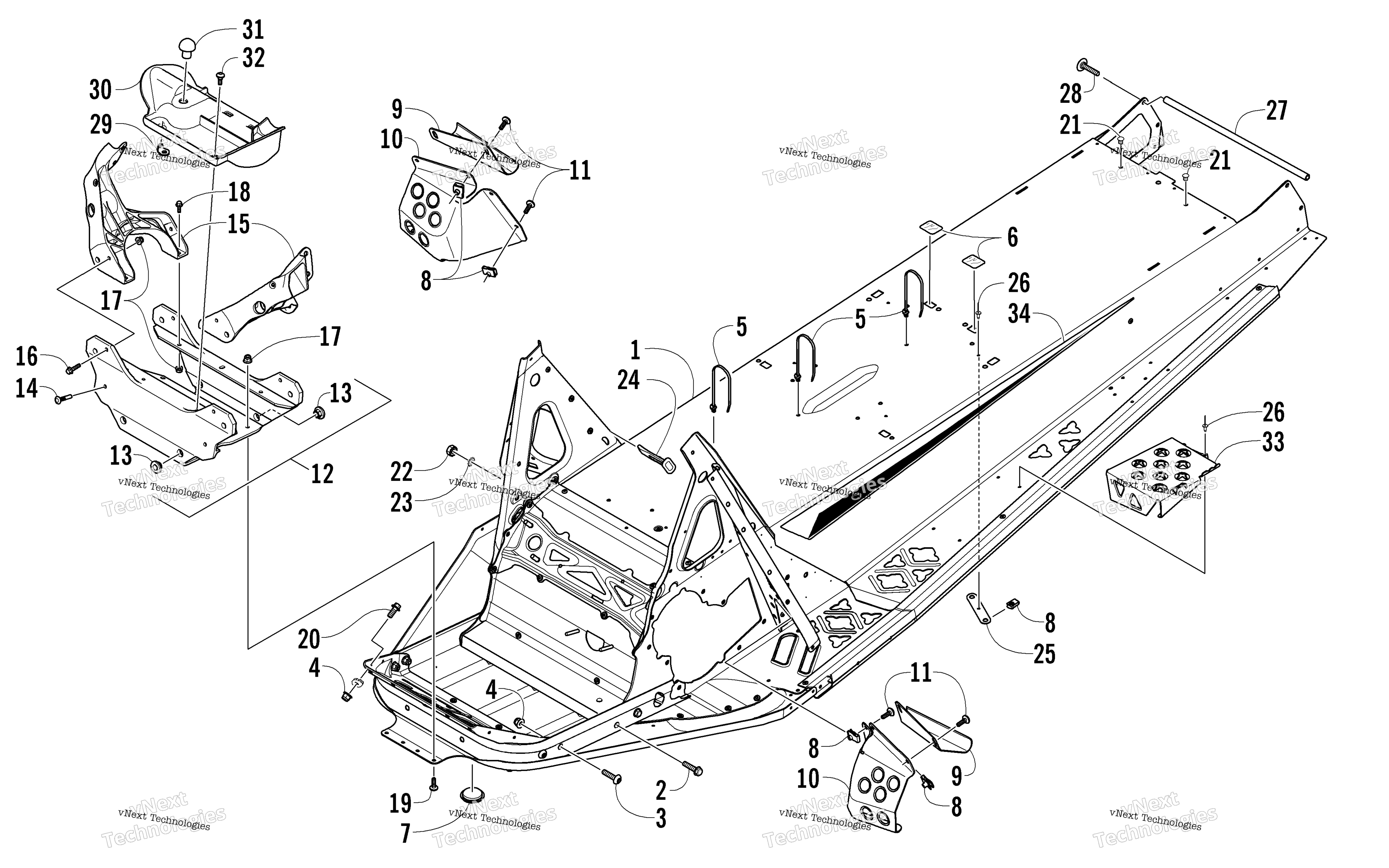 Шасси Assembly