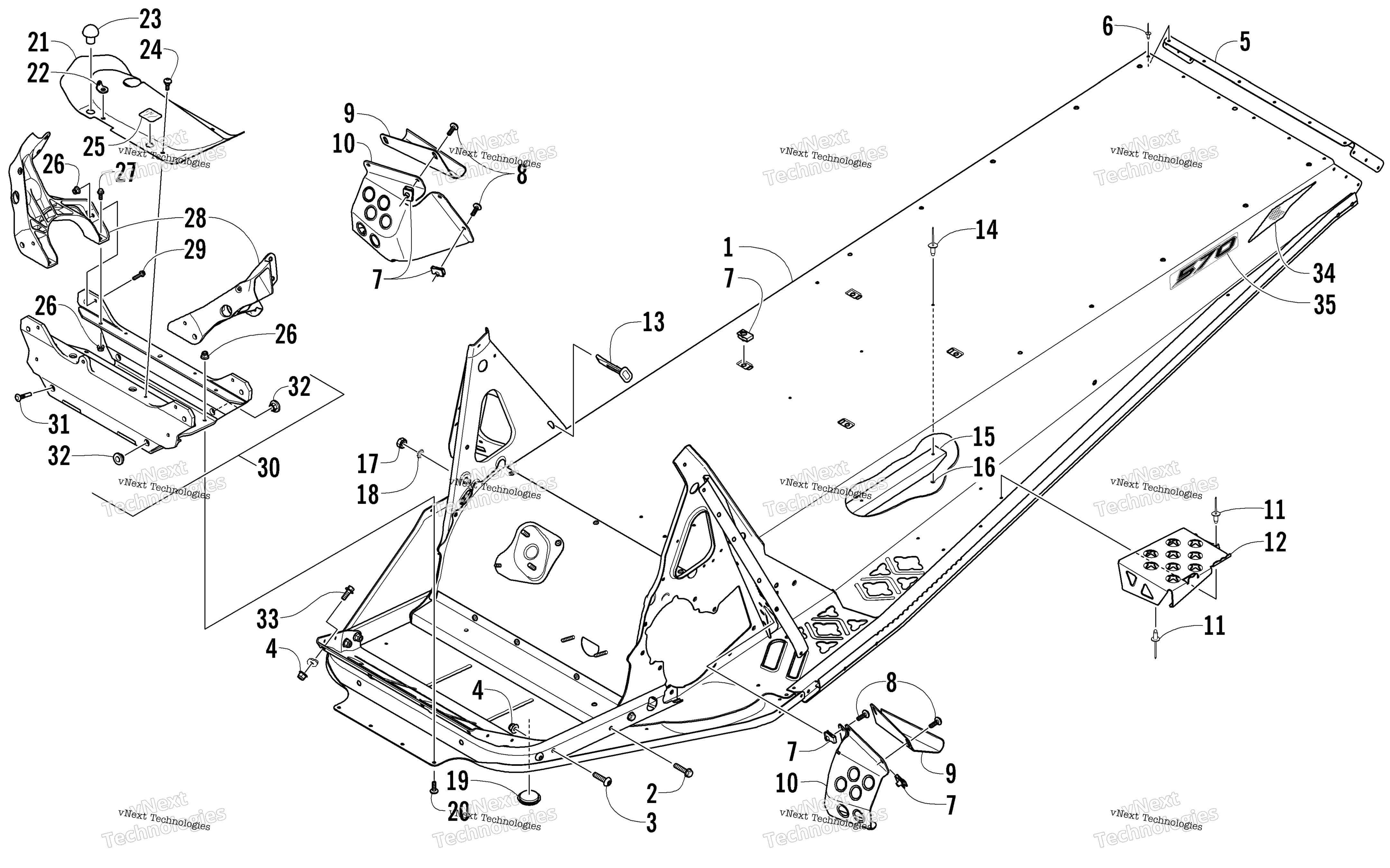Шасси Assembly