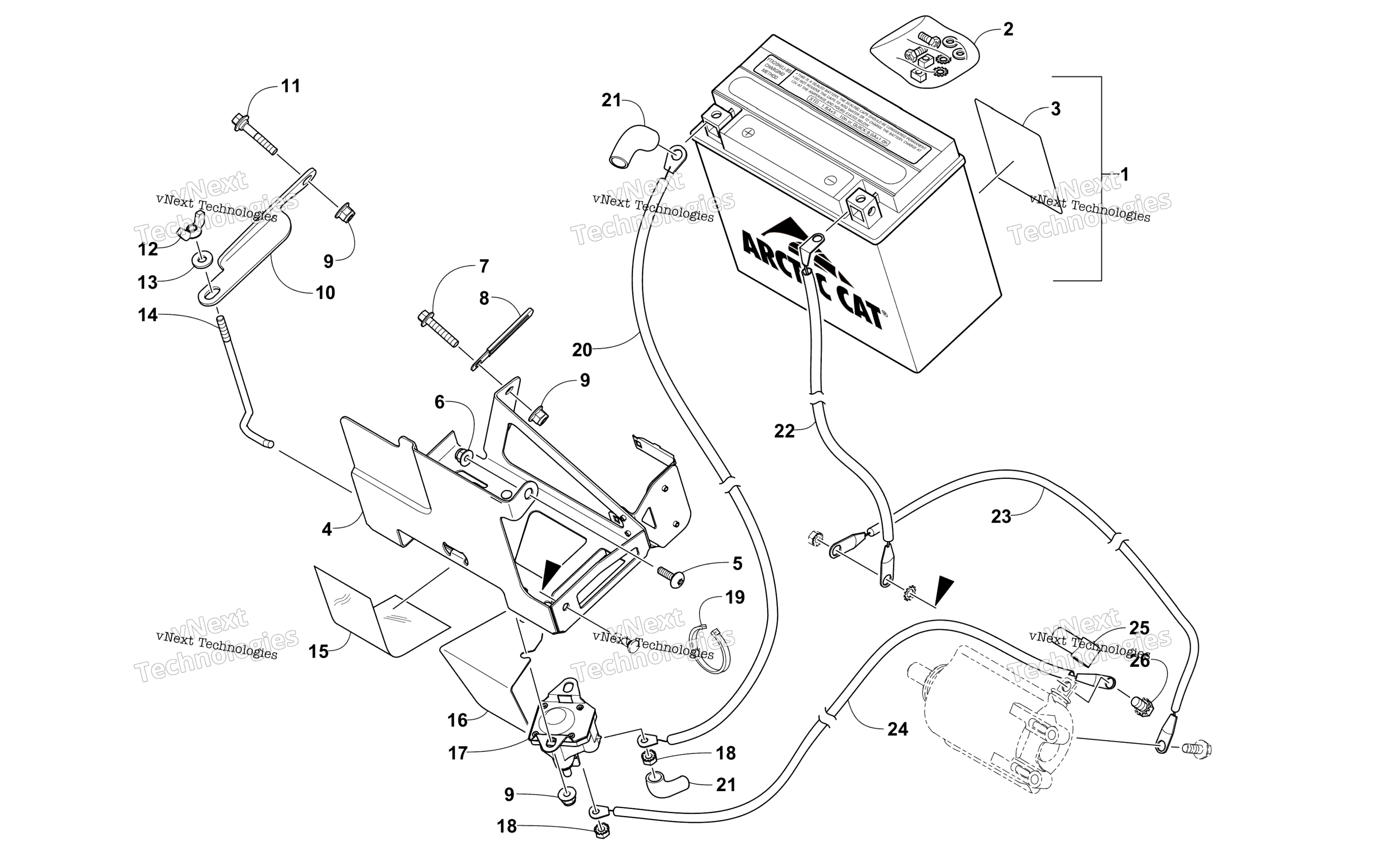 Аккумулятор And Tray Assembly