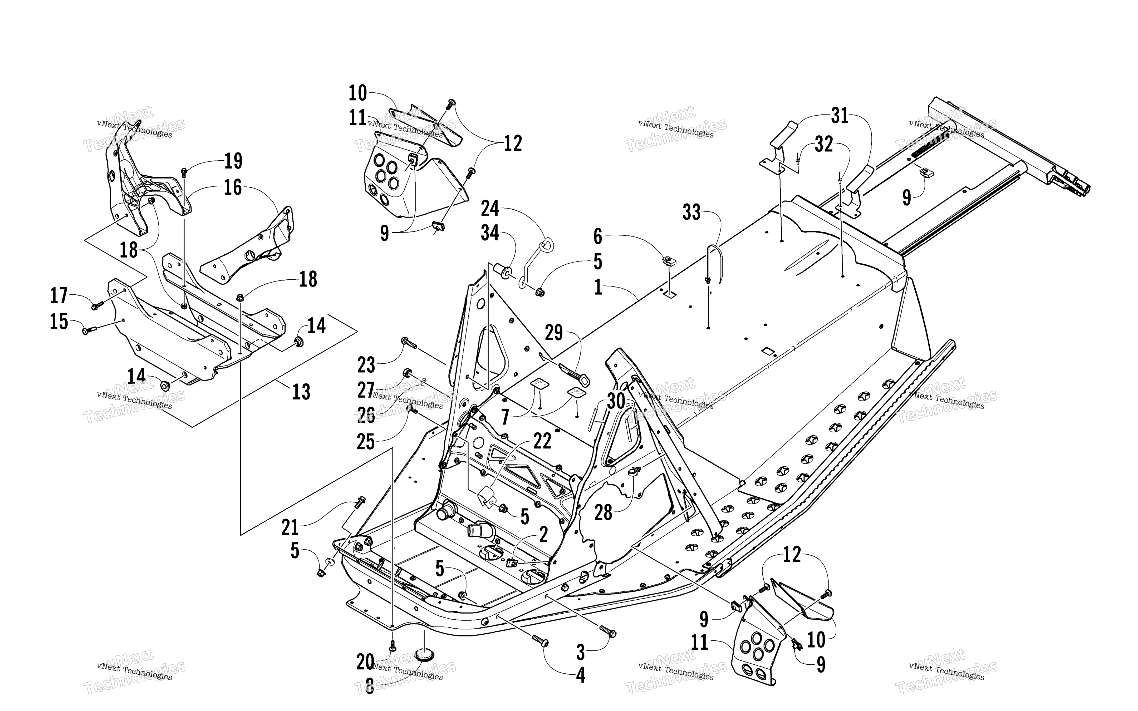 Шасси Assembly