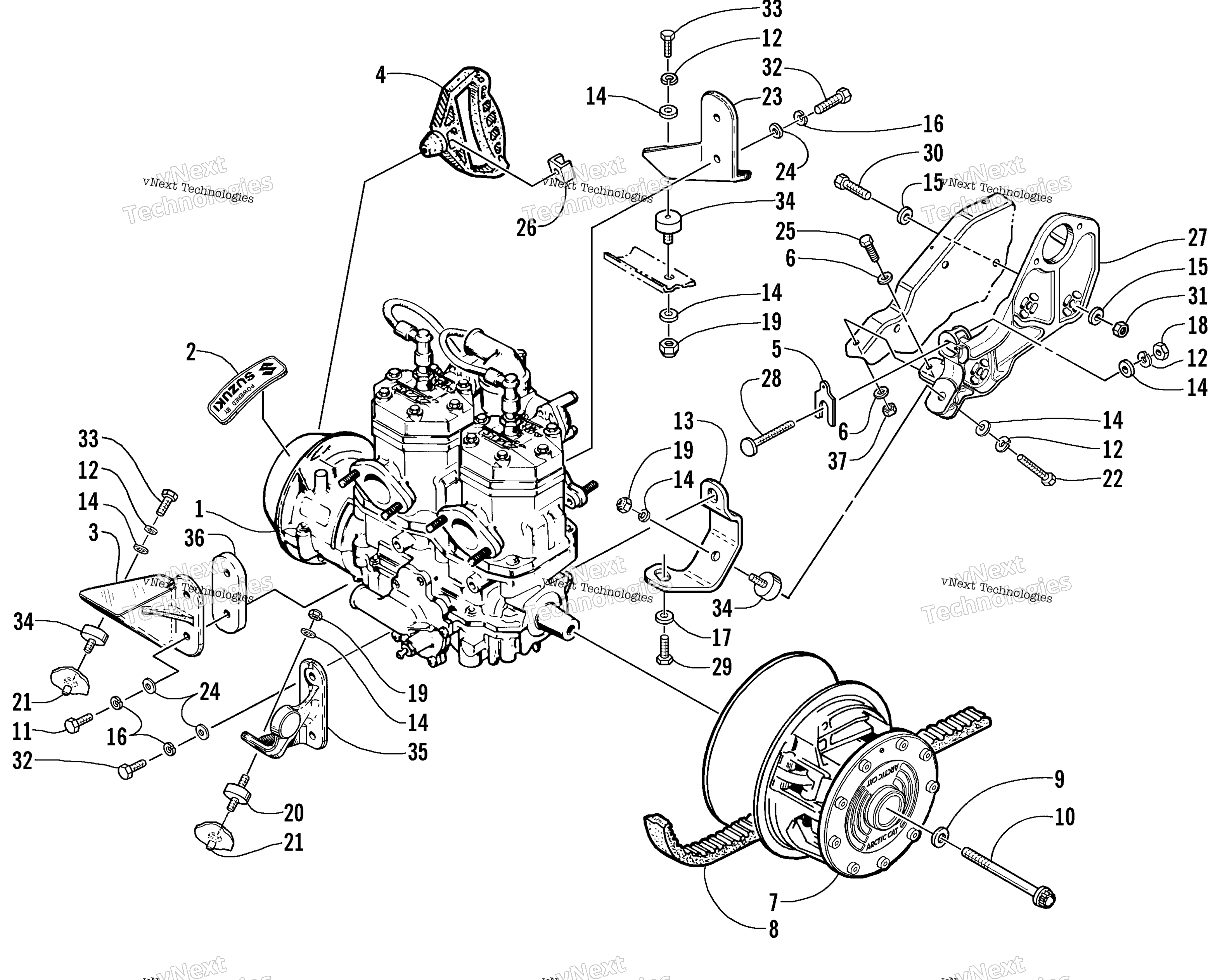 Двигатель And Related Parts