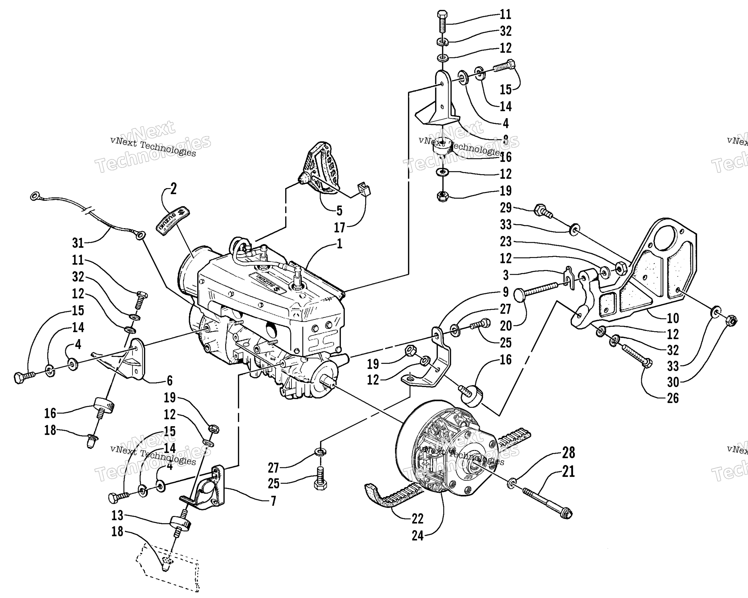 Двигатель And Related Parts