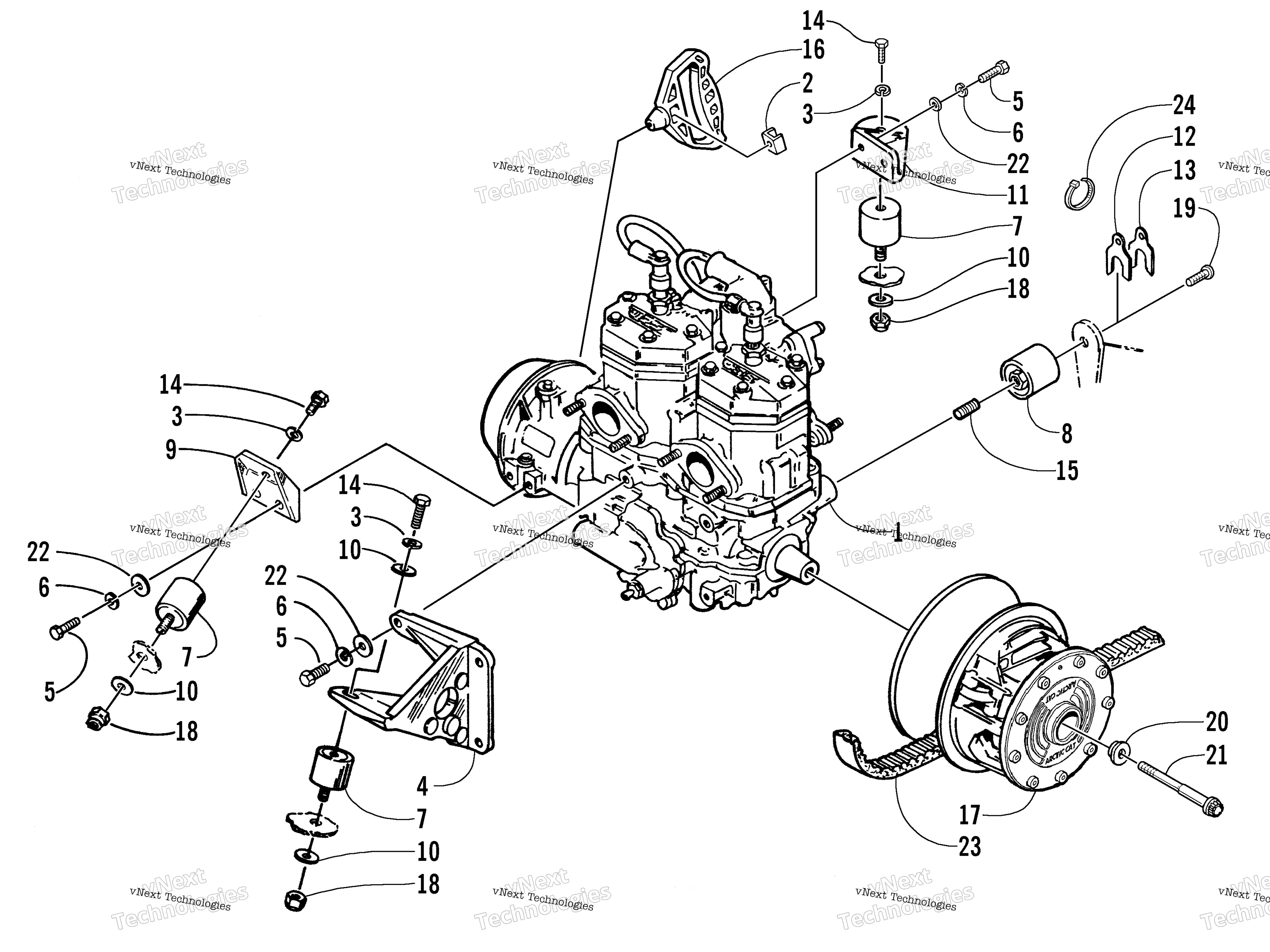Двигатель And Related Parts