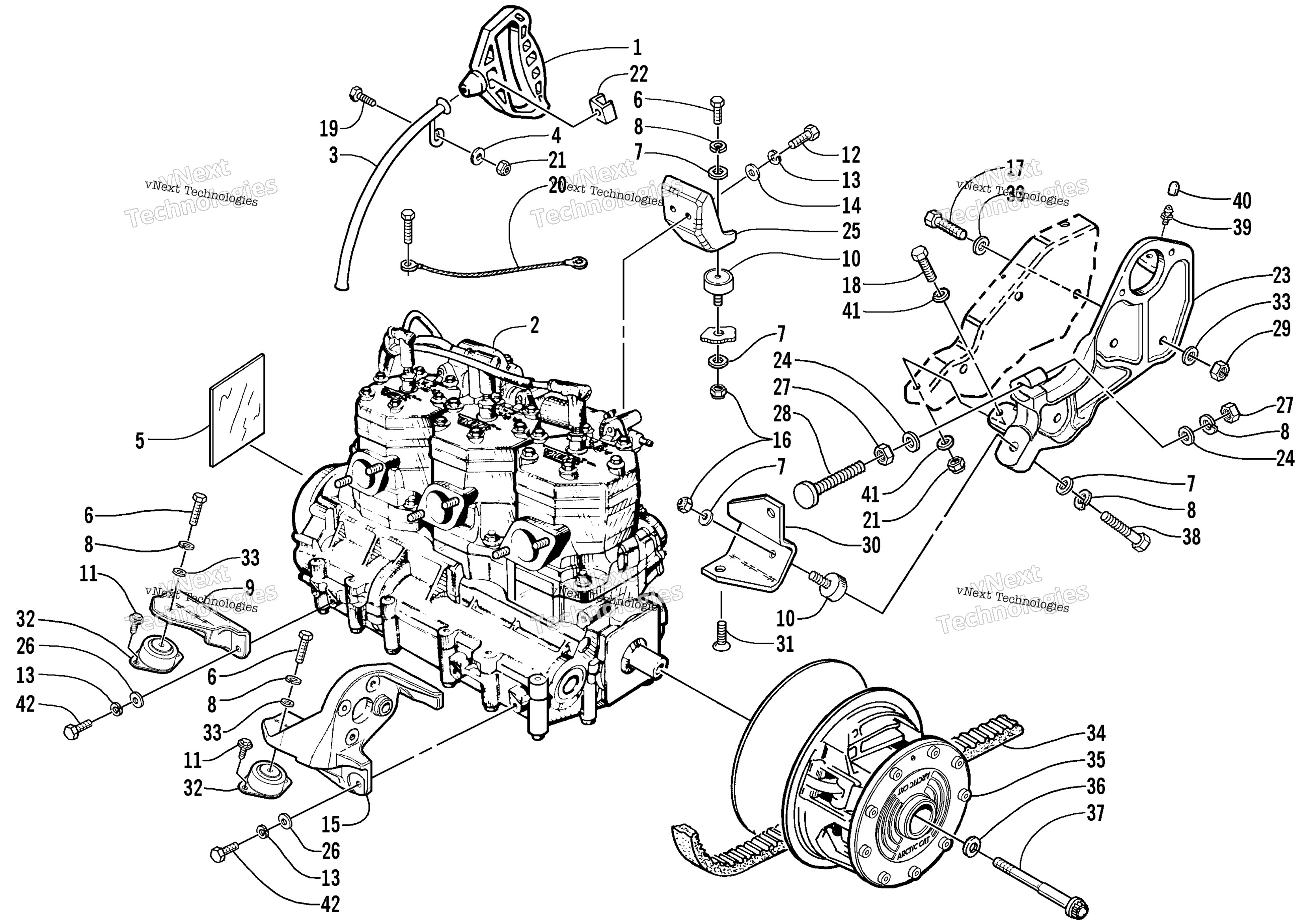 Двигатель And Related Parts