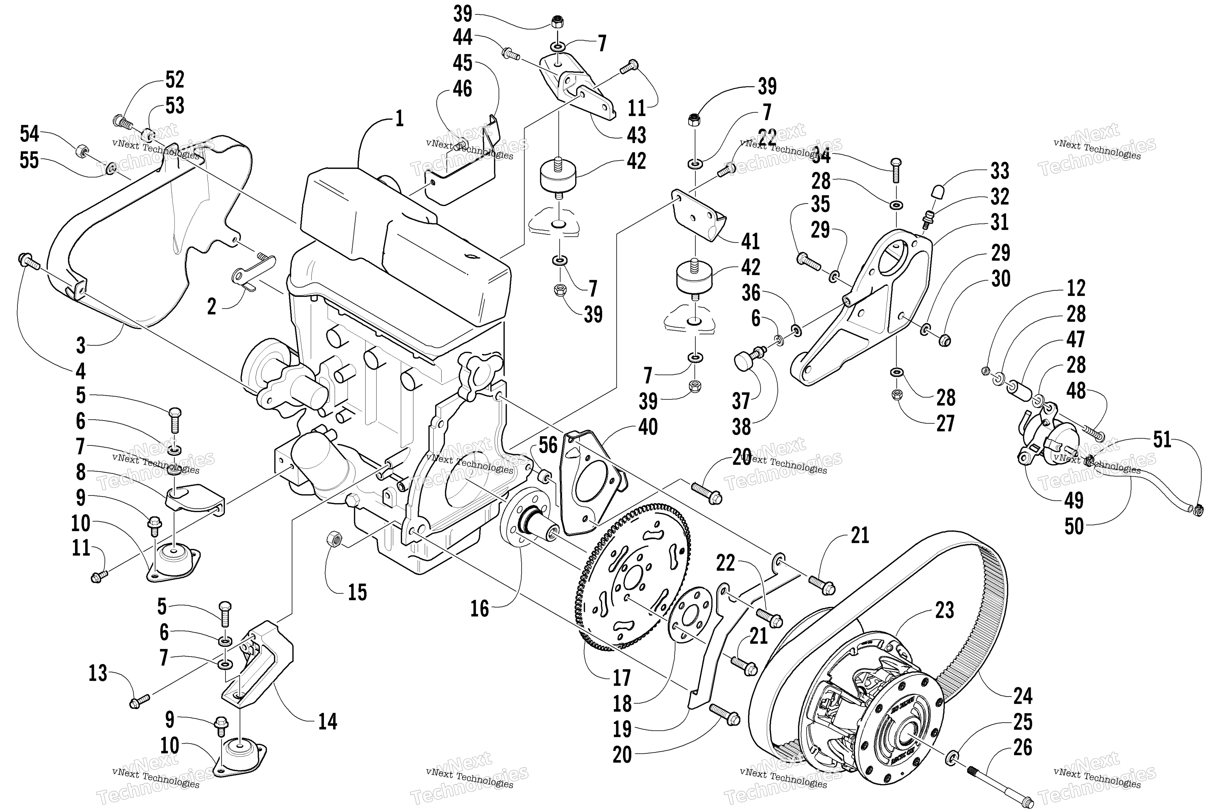 Двигатель And Related Parts