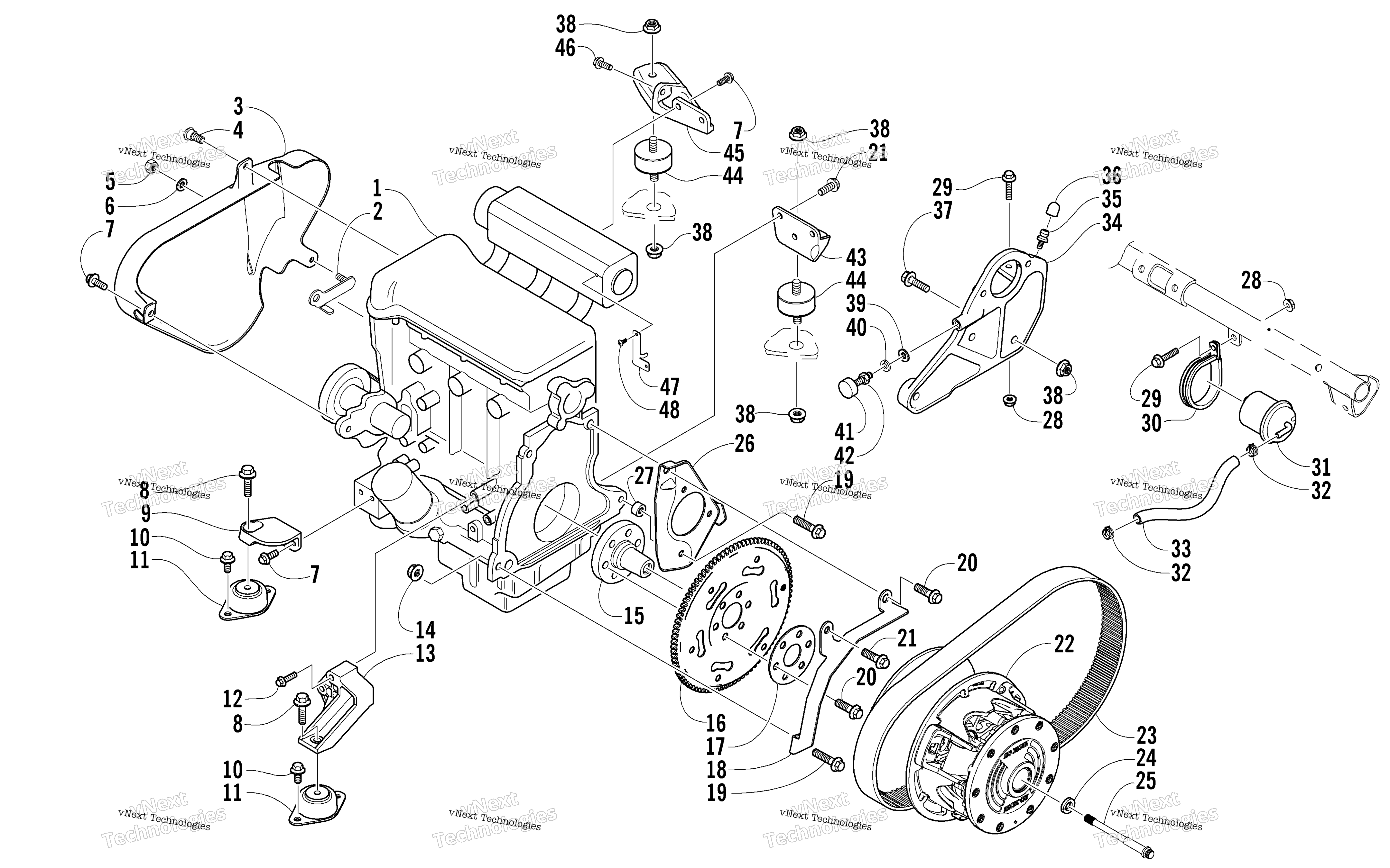 Двигатель And Related Parts