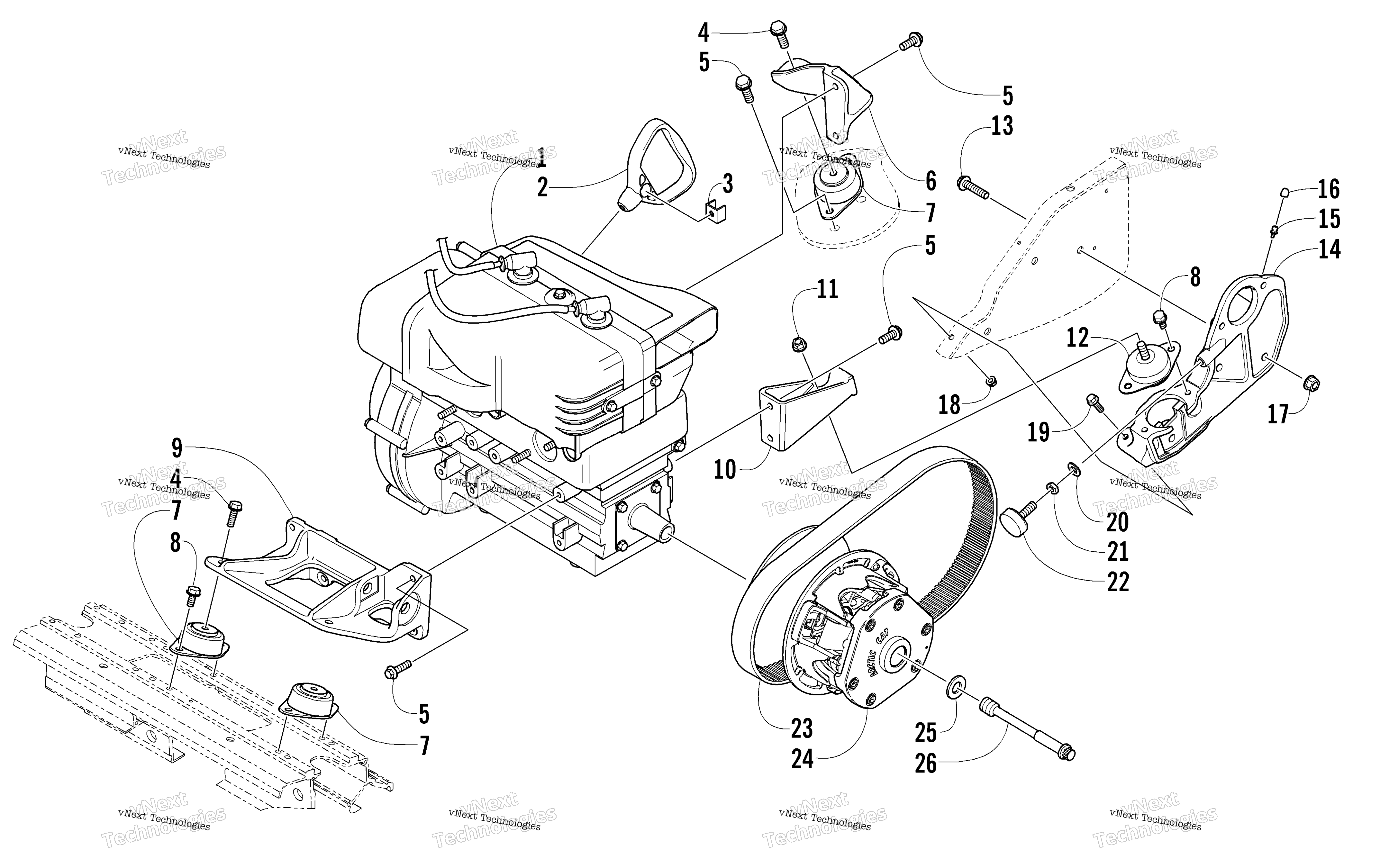 Двигатель And Related Parts