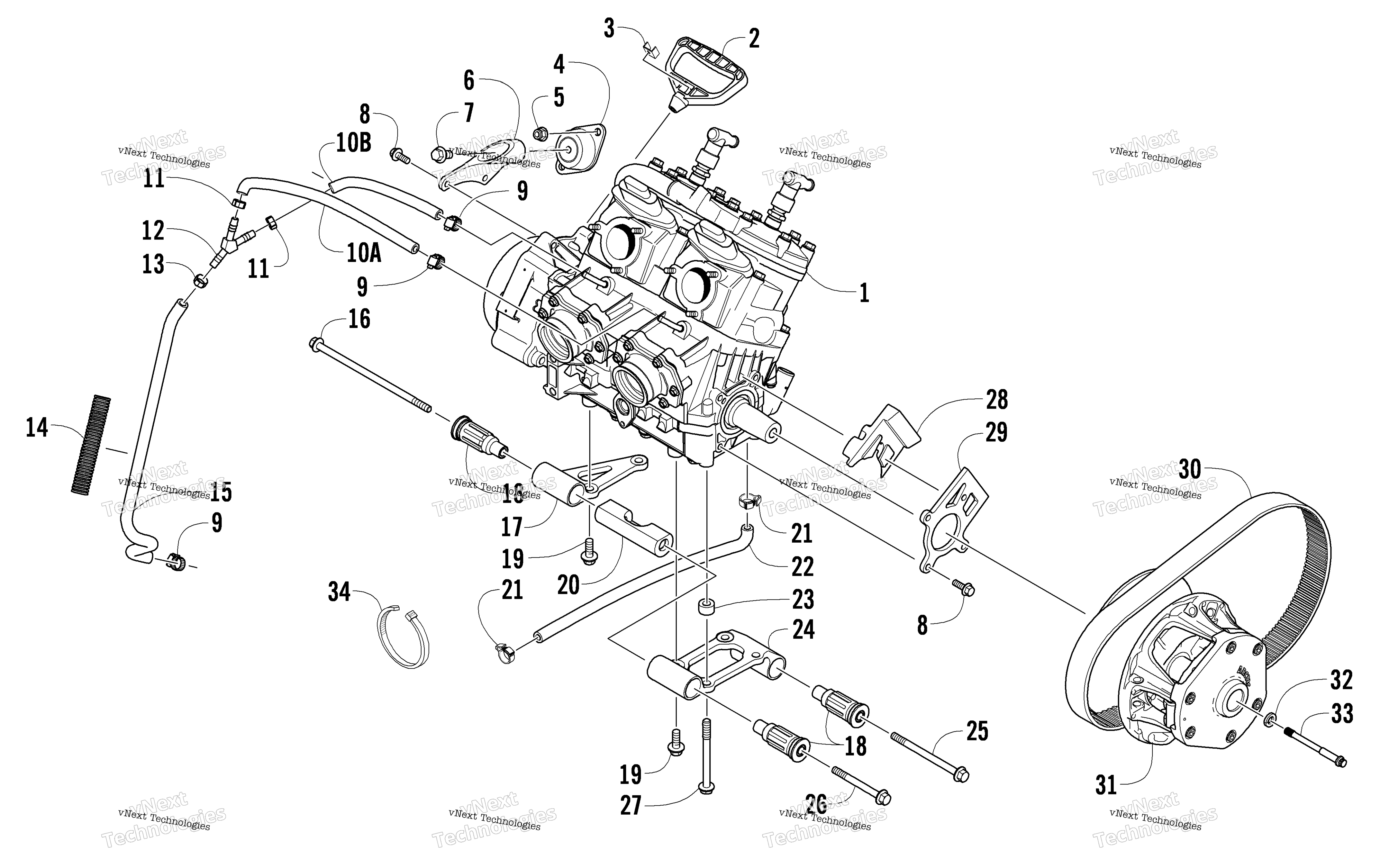 Двигатель And Related Parts