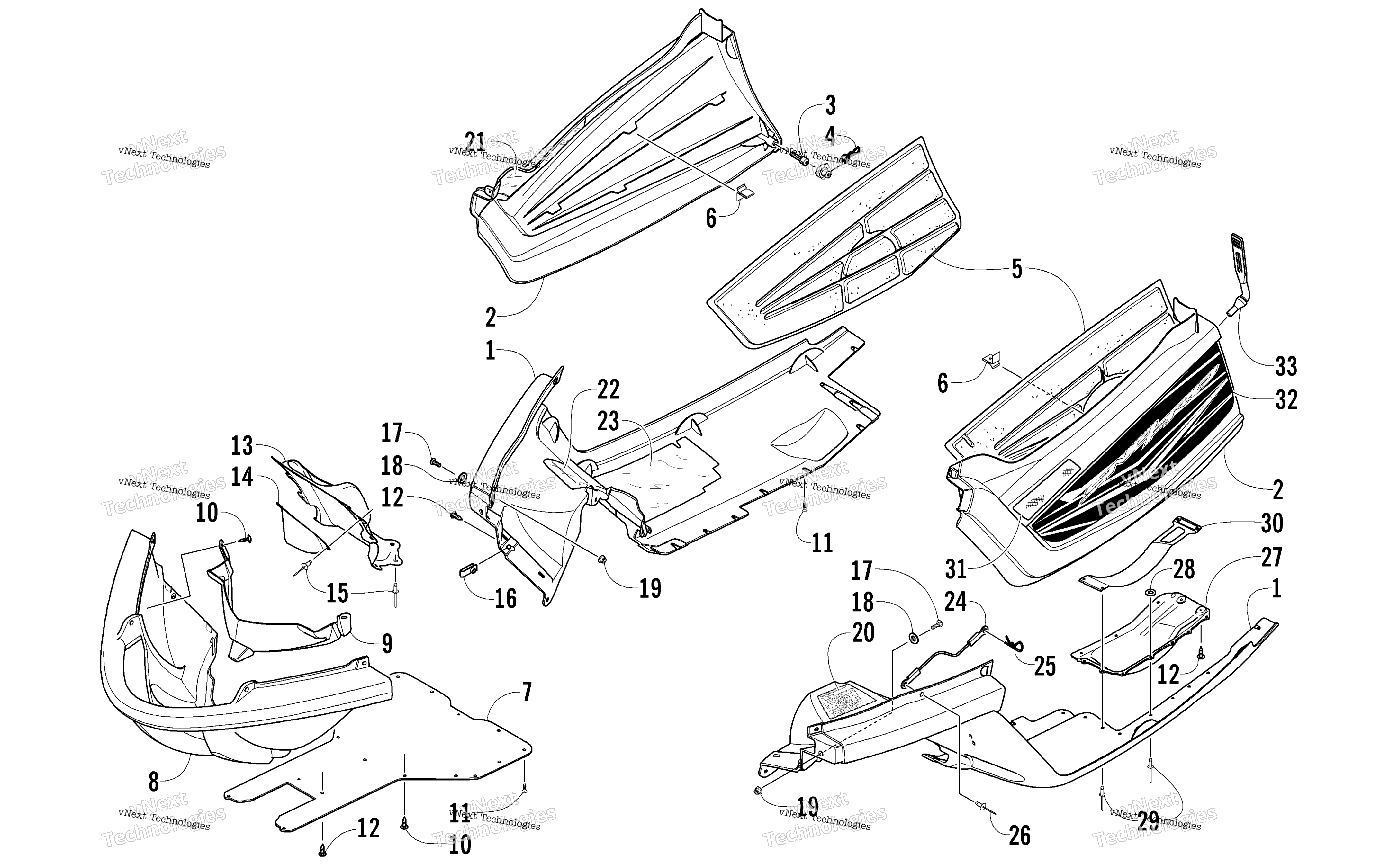 Belly поддон узел