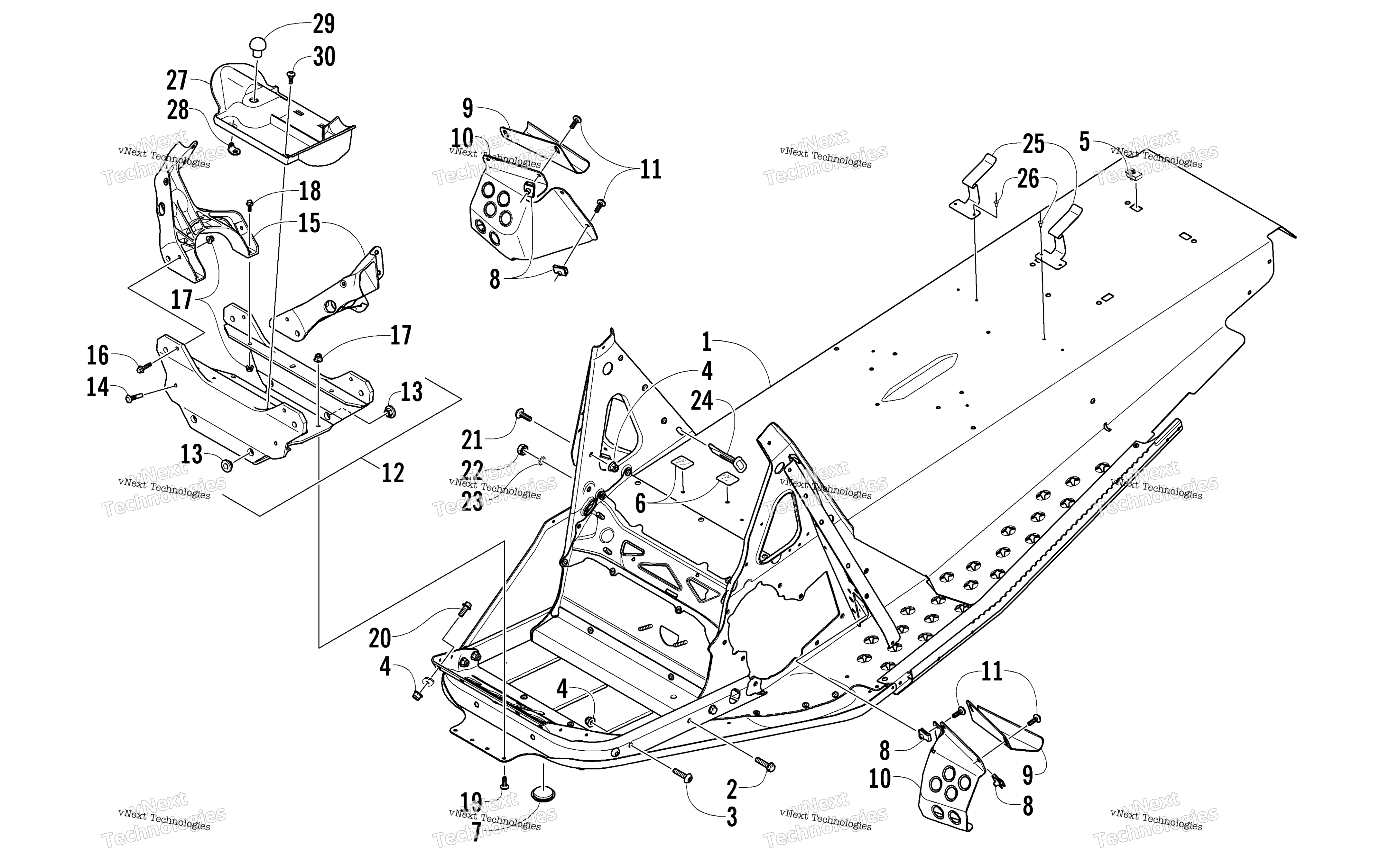 Шасси Assembly