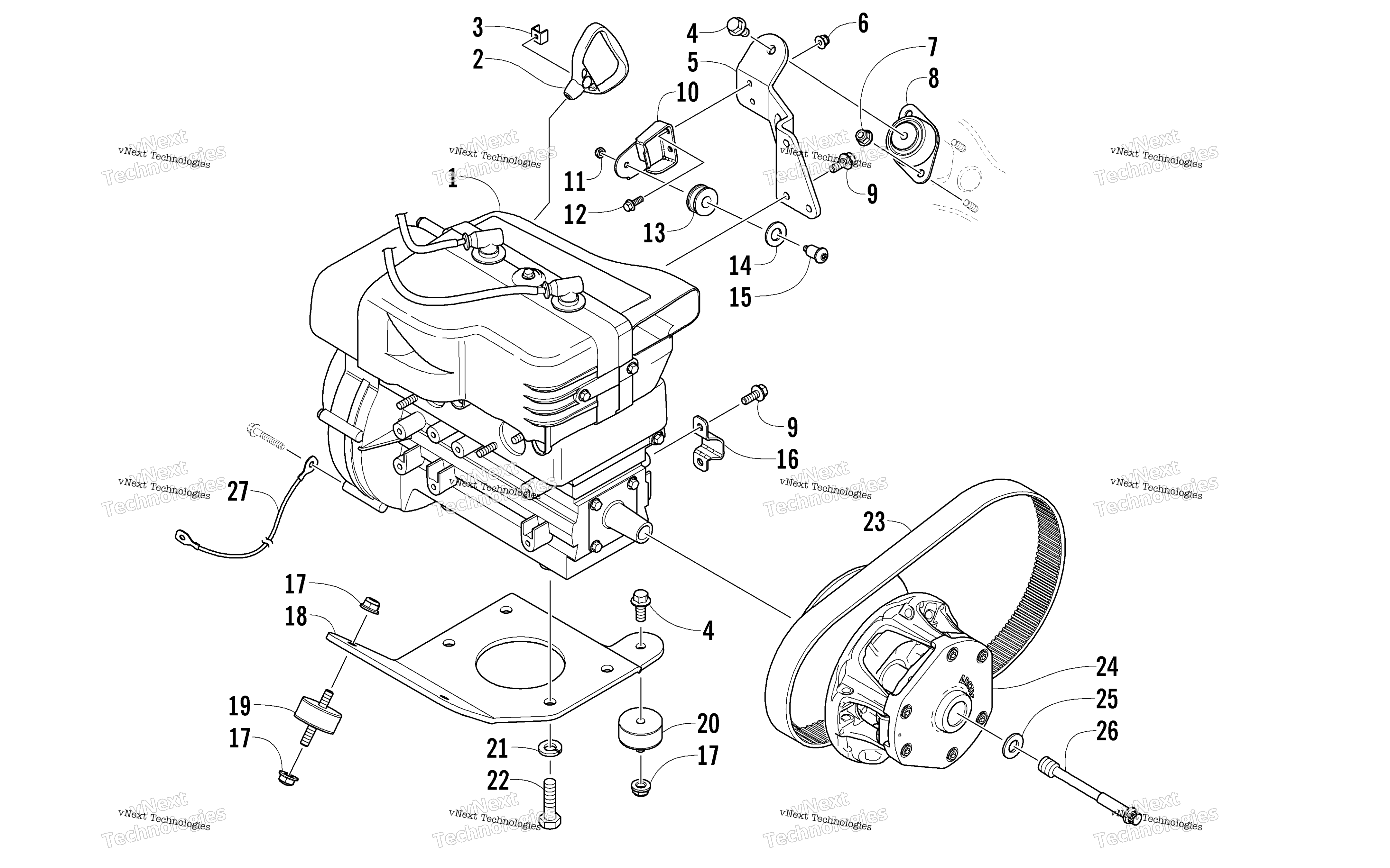 Двигатель And Related Parts