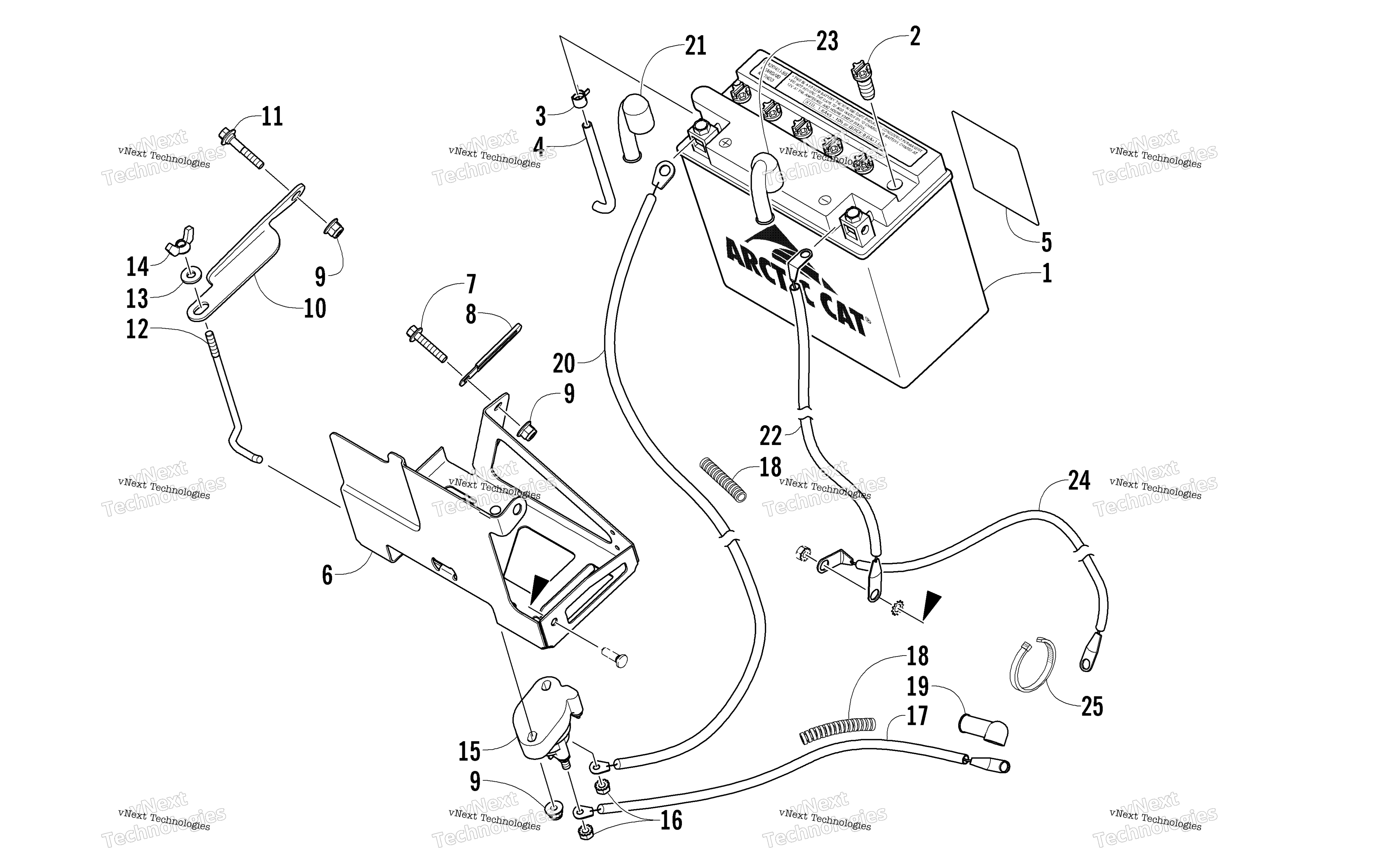 Аккумулятор And Tray Assembly