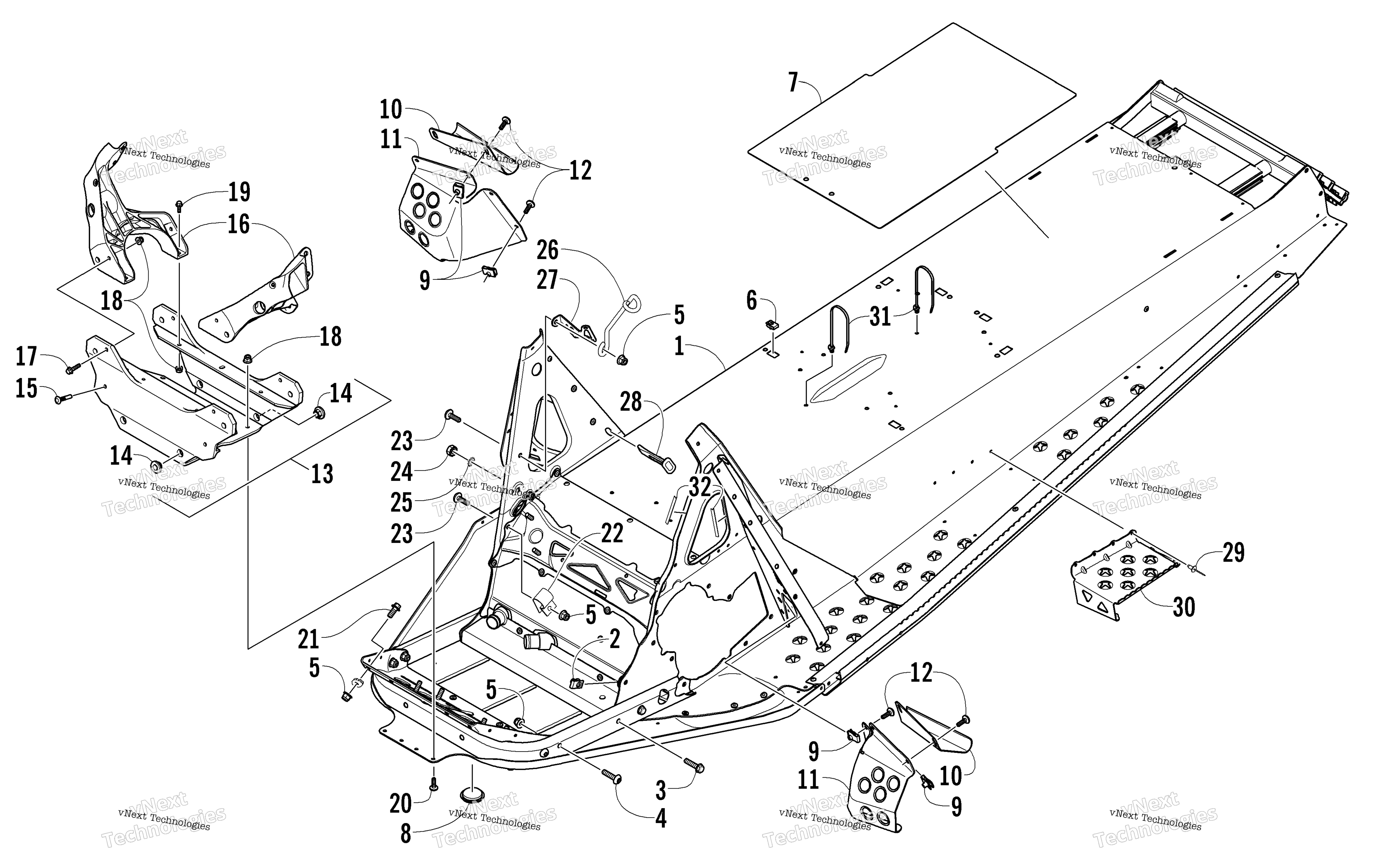 Шасси Assembly