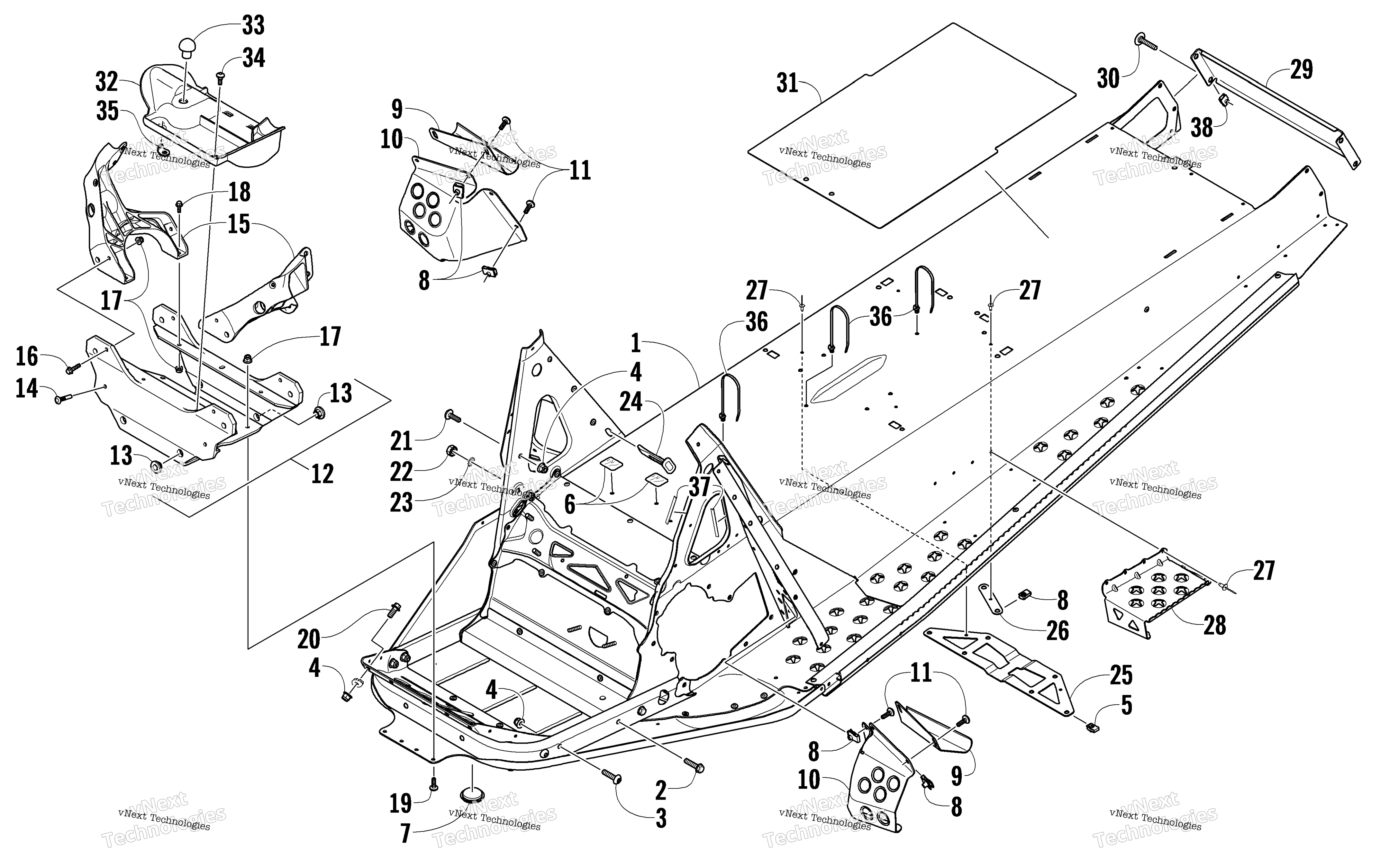 Шасси Assembly
