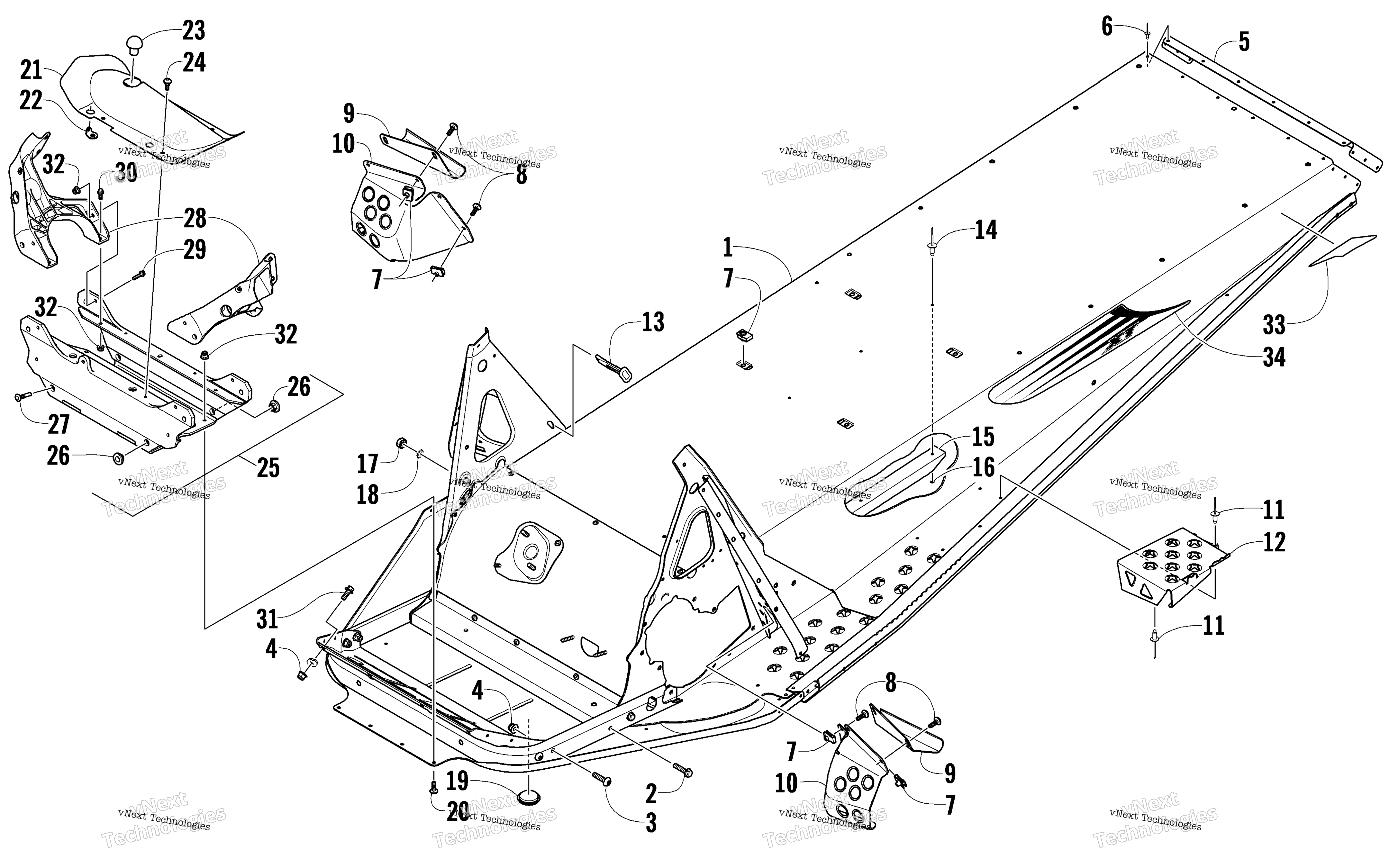 Шасси Assembly