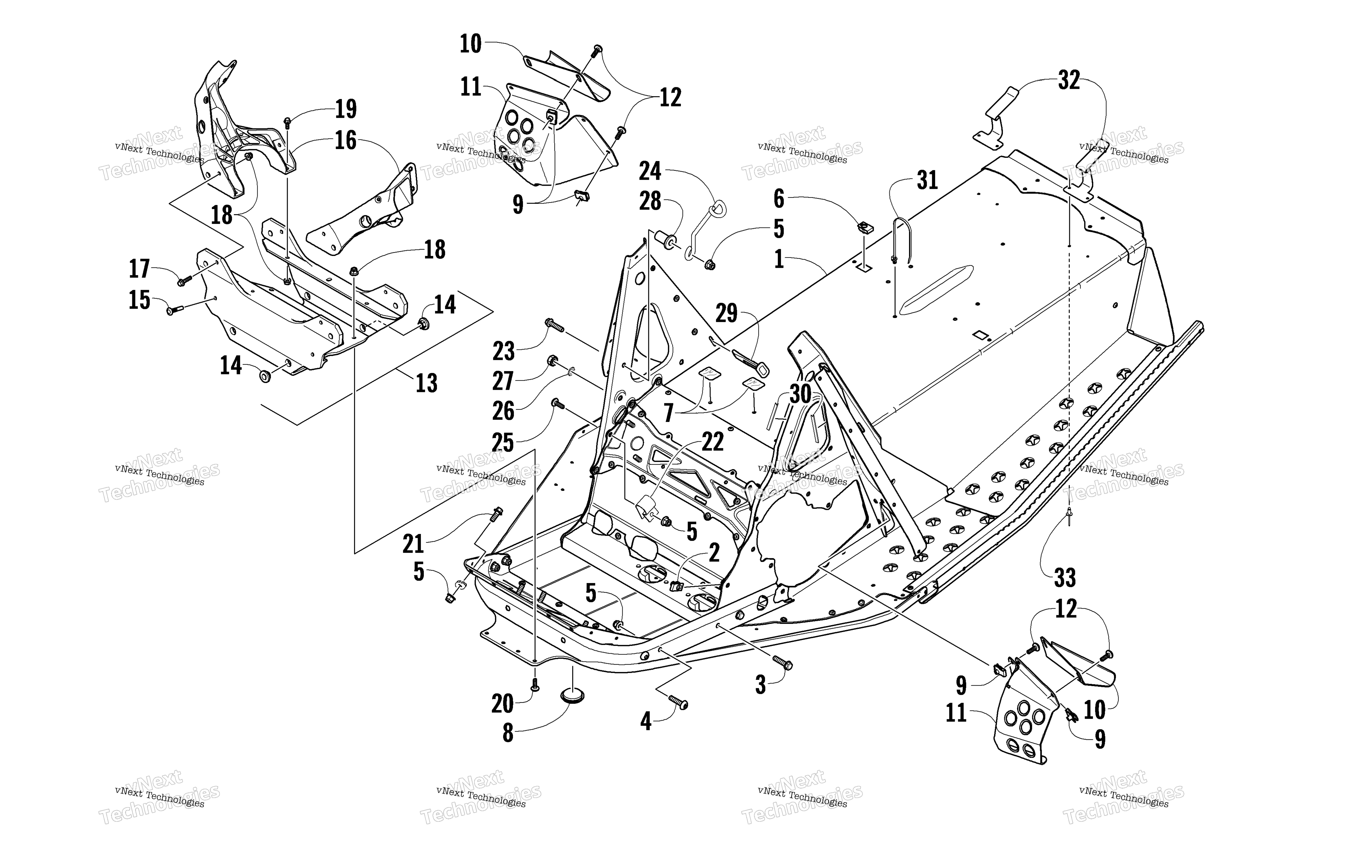 Шасси Assembly