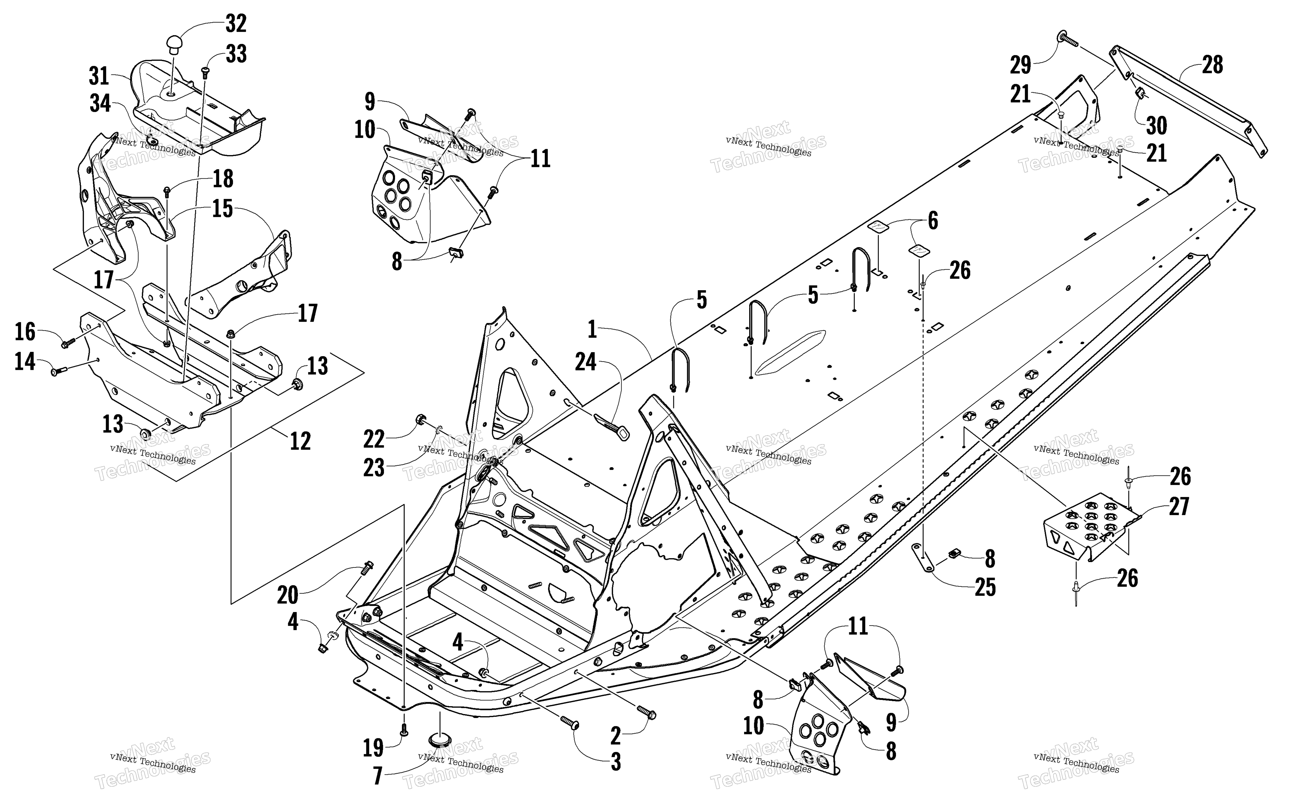 Шасси Assembly