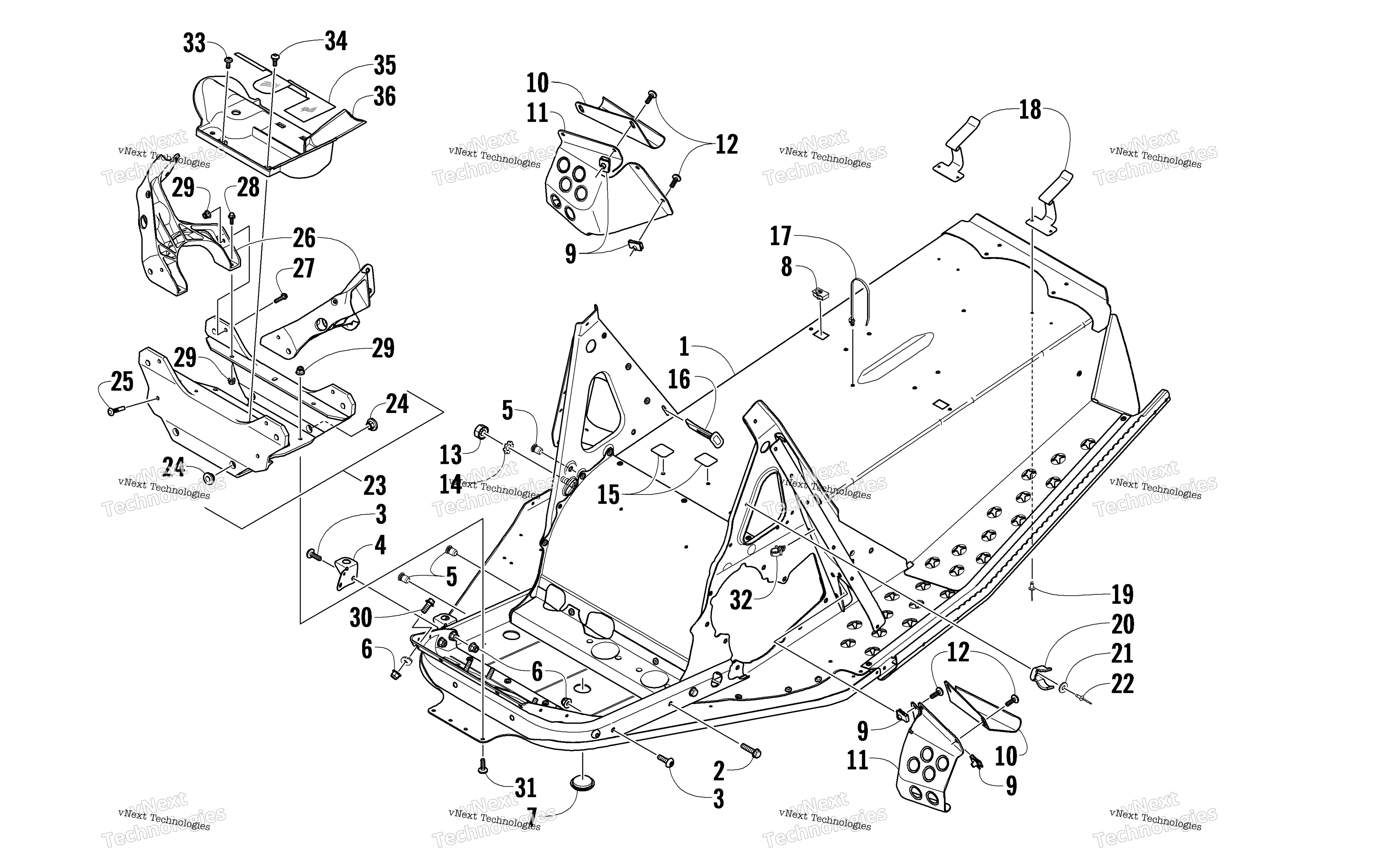 Шасси Assembly