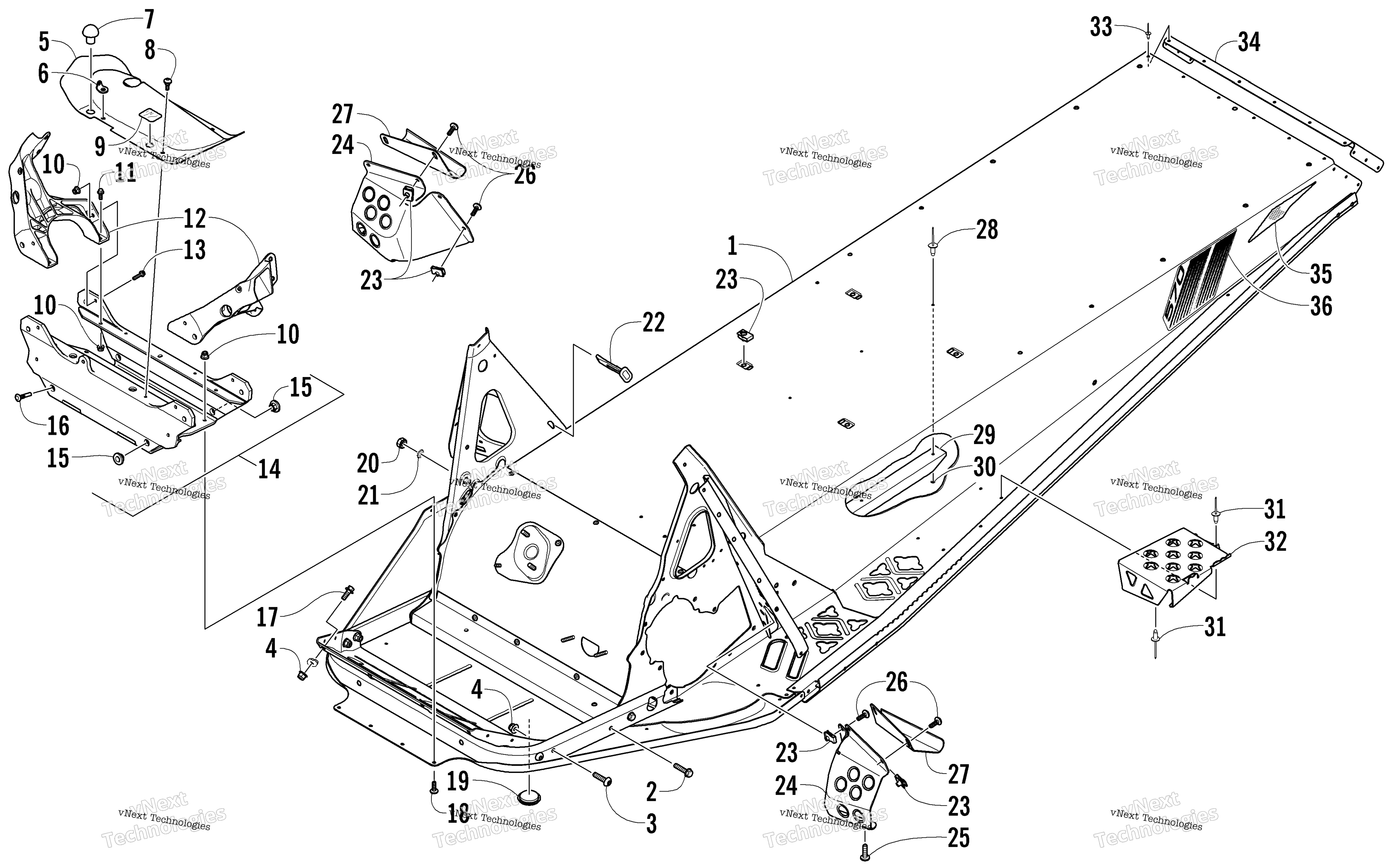 Шасси Assembly