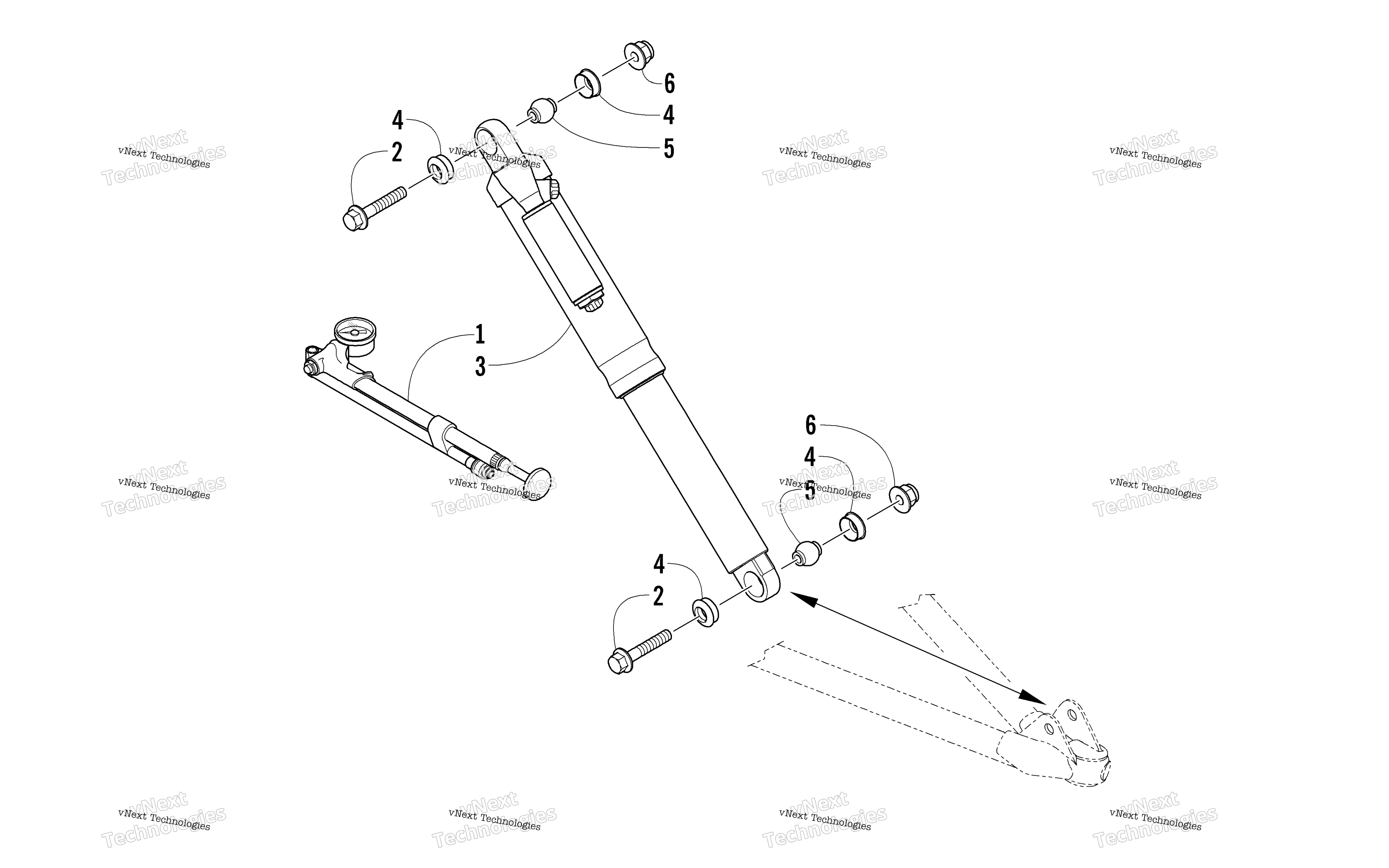 Амортизатор Absorber Assembly