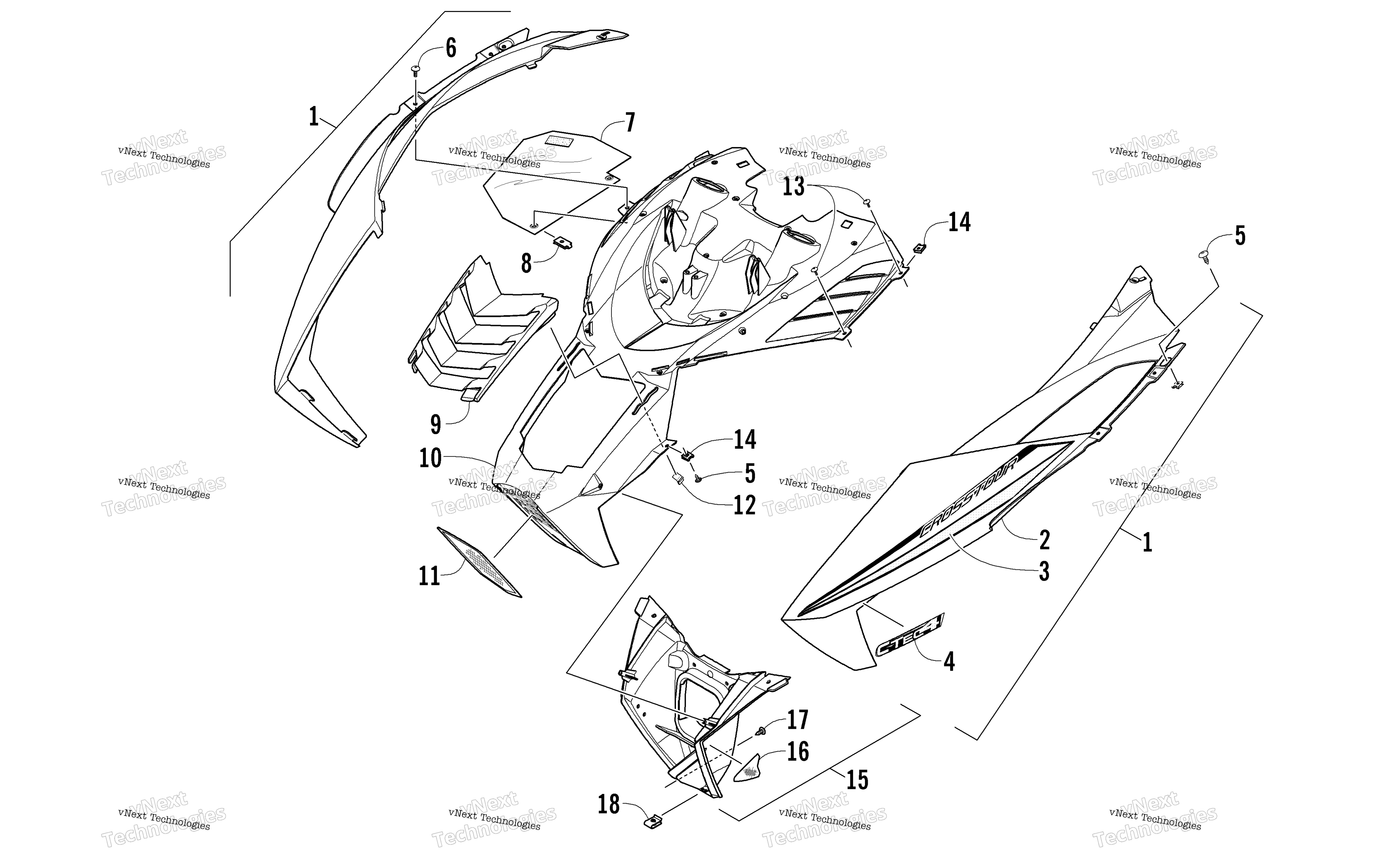 Капот And Air Intake Assembly