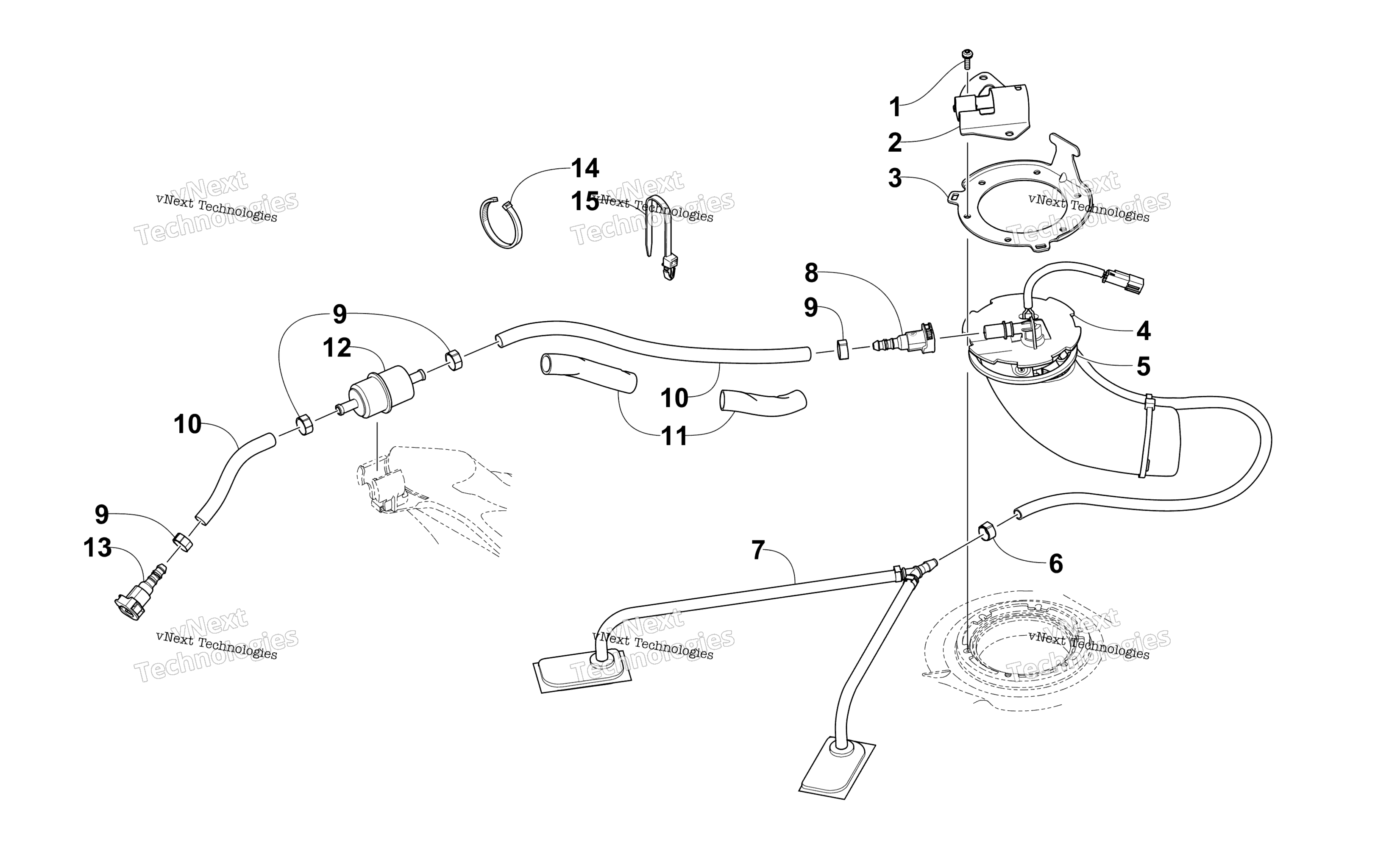 Топливная система Pump Assembly