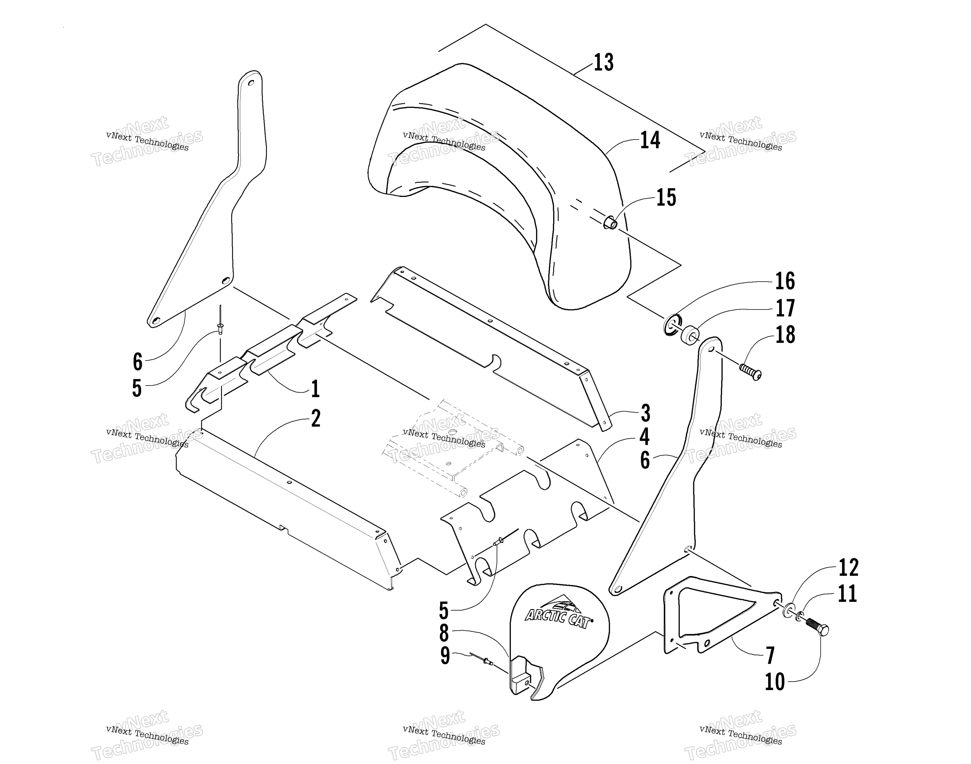 Backrest узел