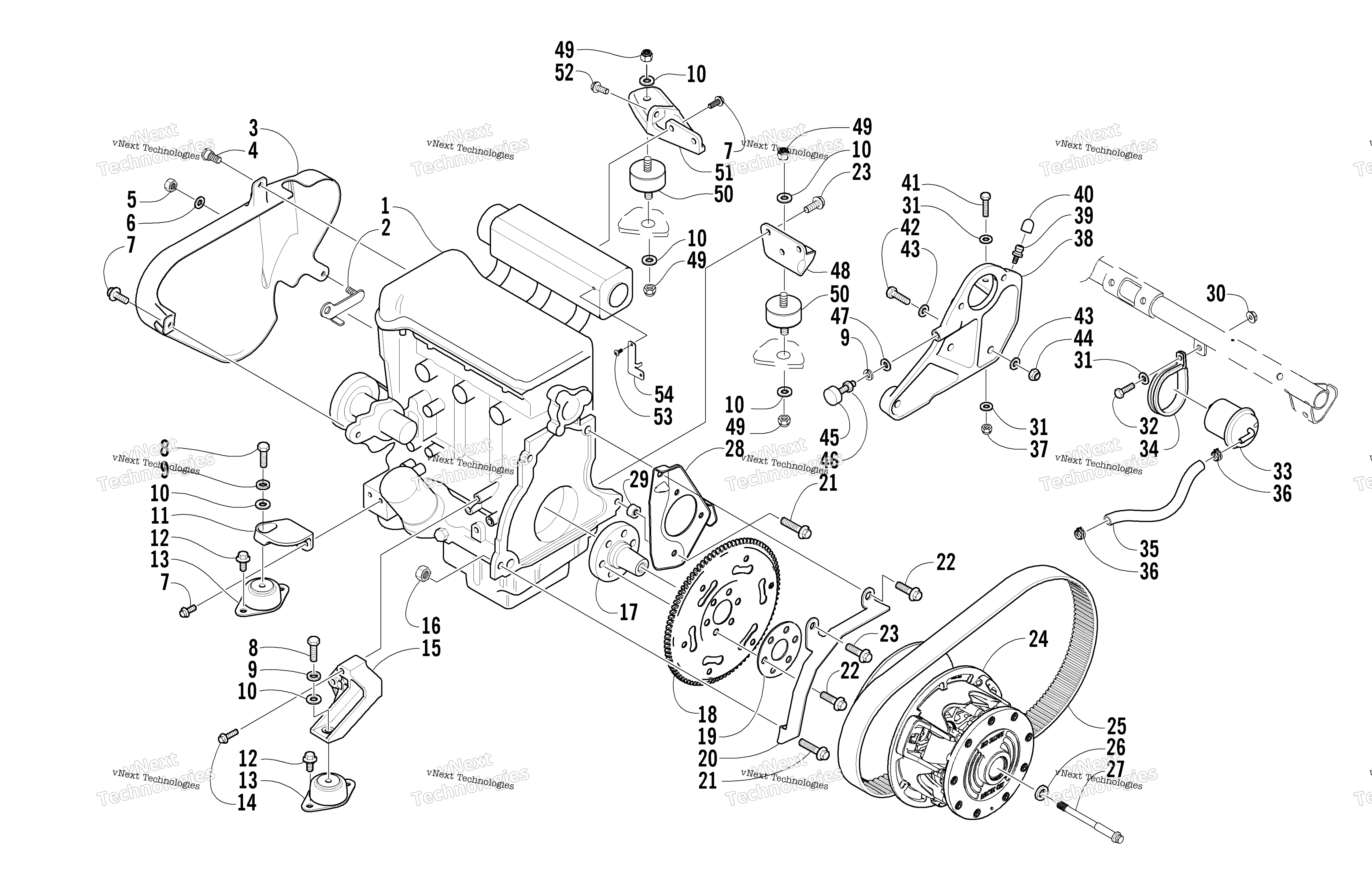 Двигатель And Related Parts
