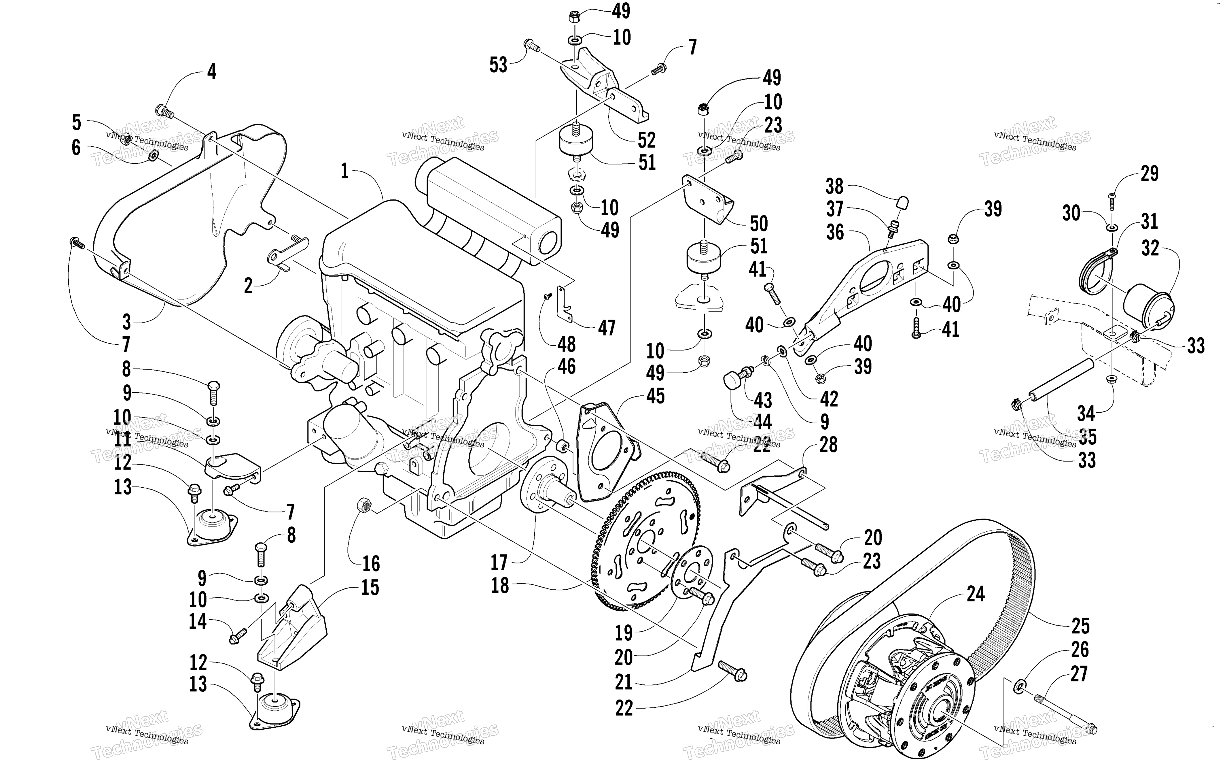 Двигатель And Related Parts