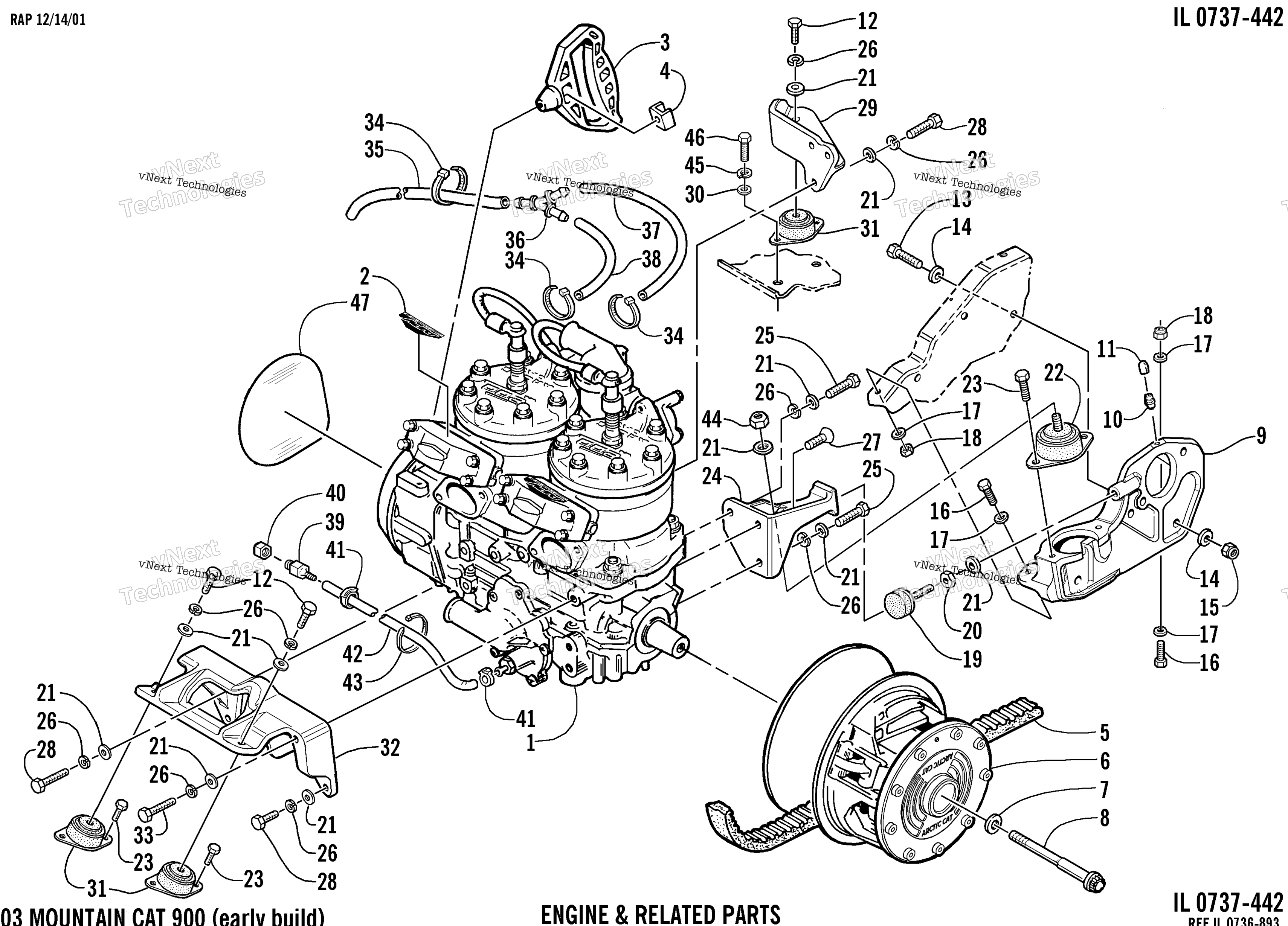 Двигатель And Related Parts