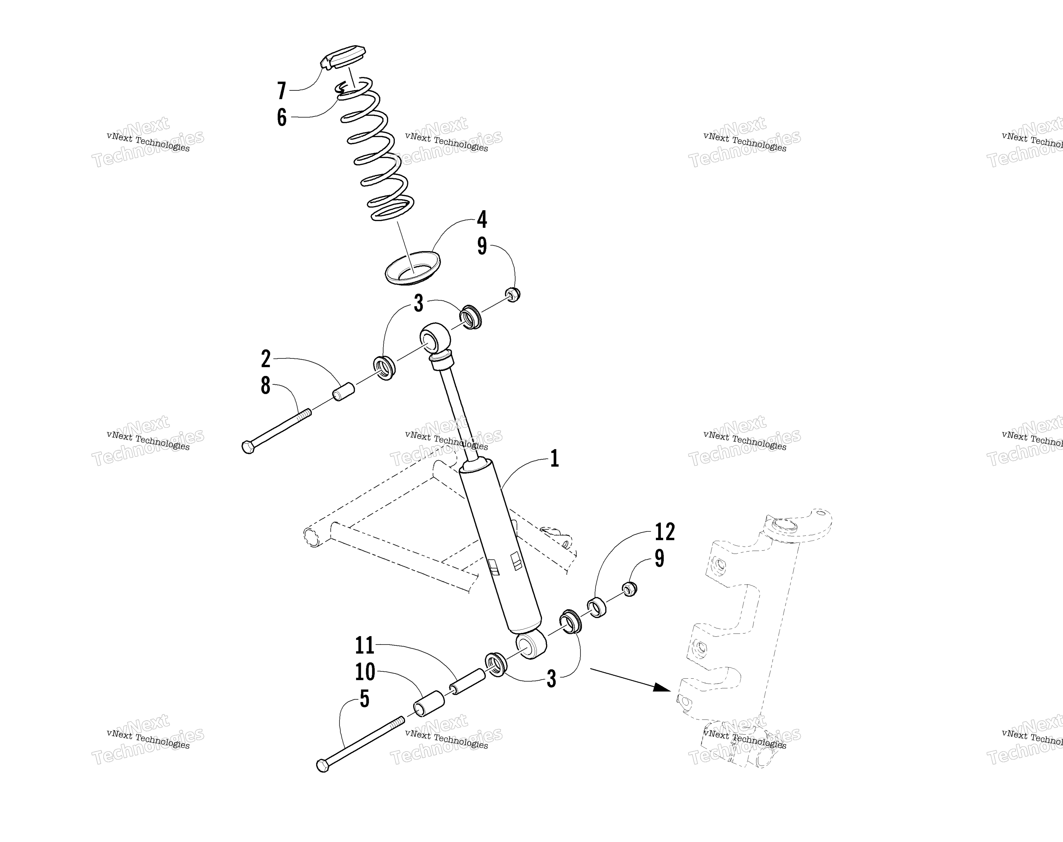 Амортизатор Absorber Assembly