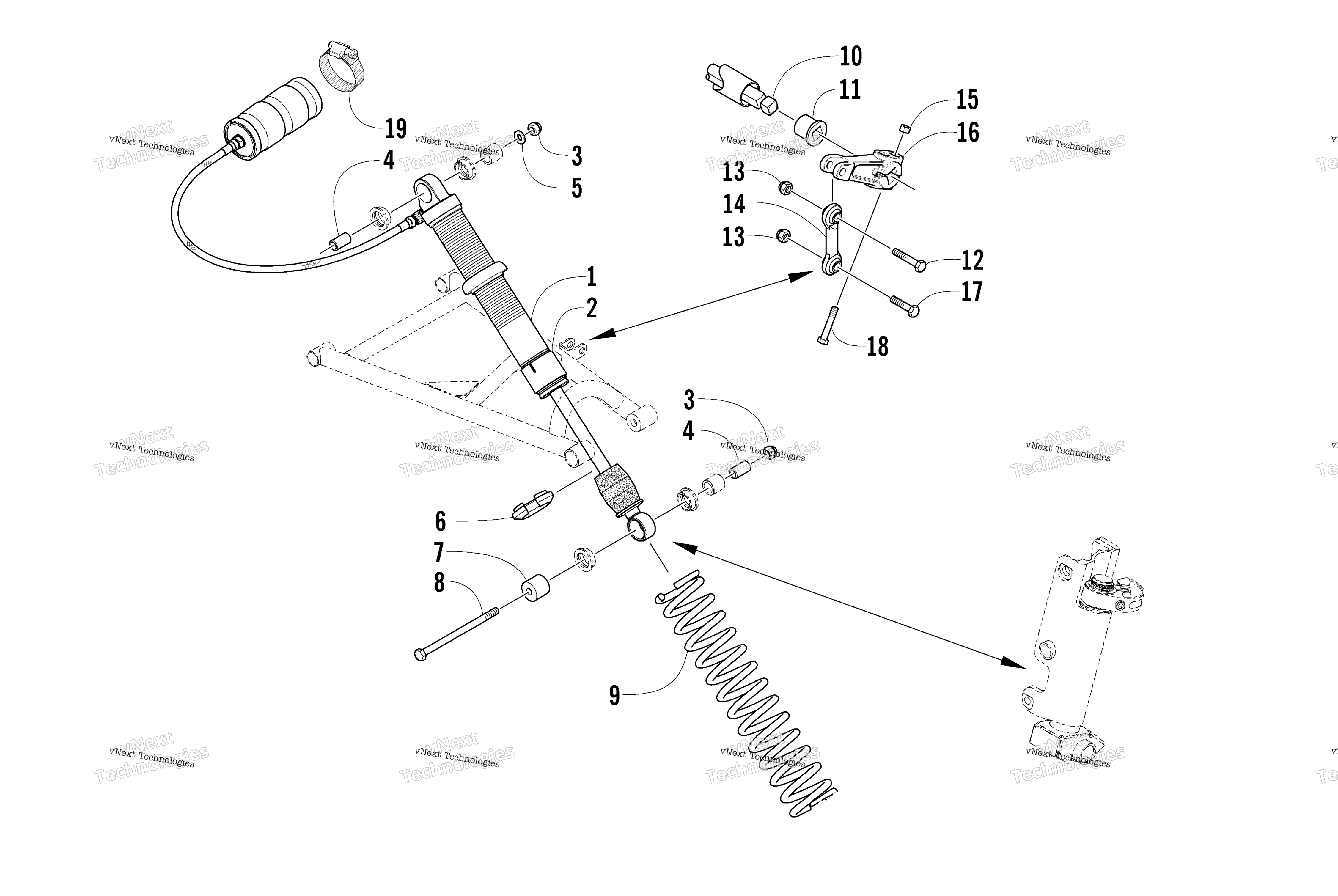 Амортизатор Absorber And Sway Bar Assembly
