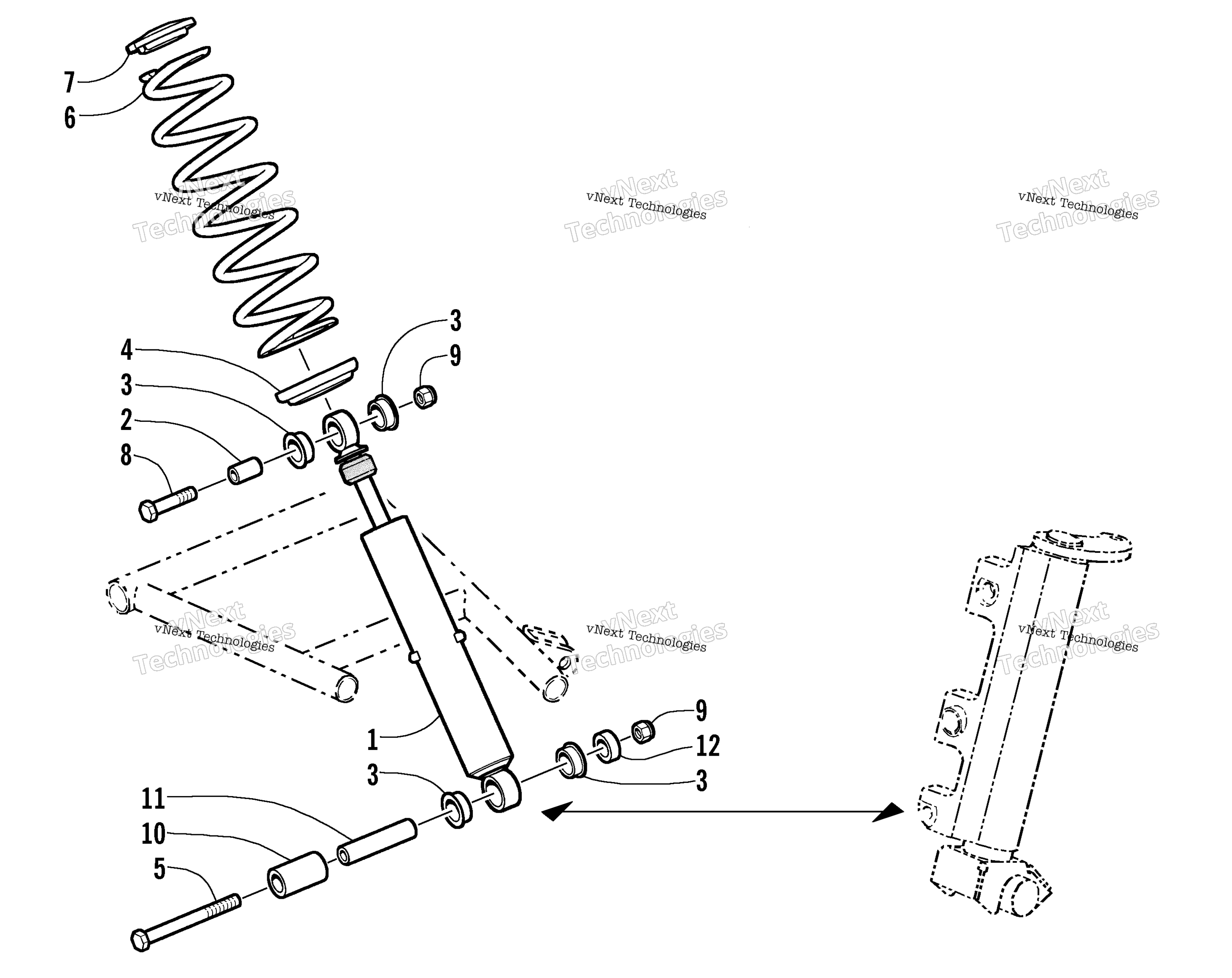Амортизатор Absorber Assembly